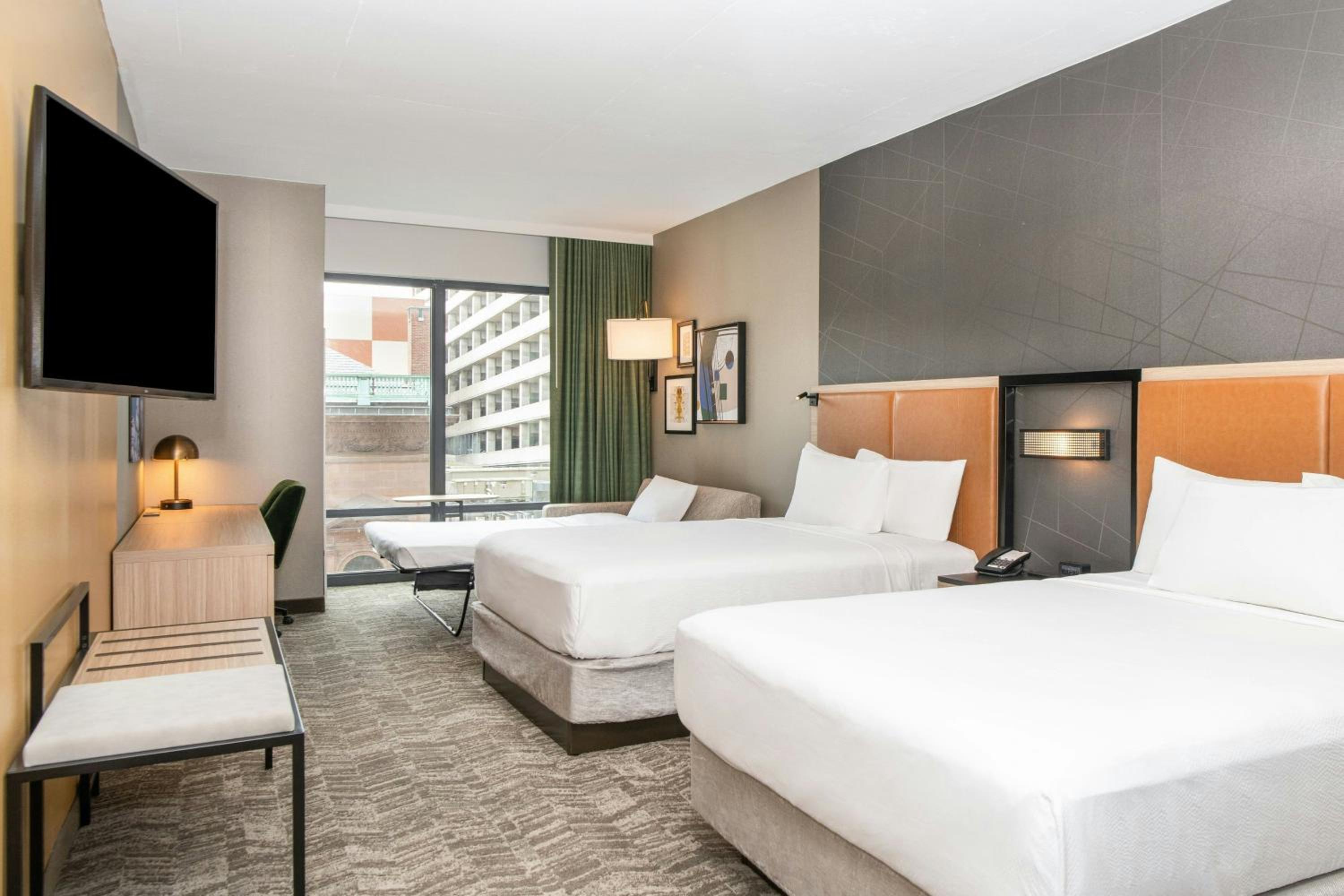 Queen Room with Two Queen Beds and City View - Photo 2
