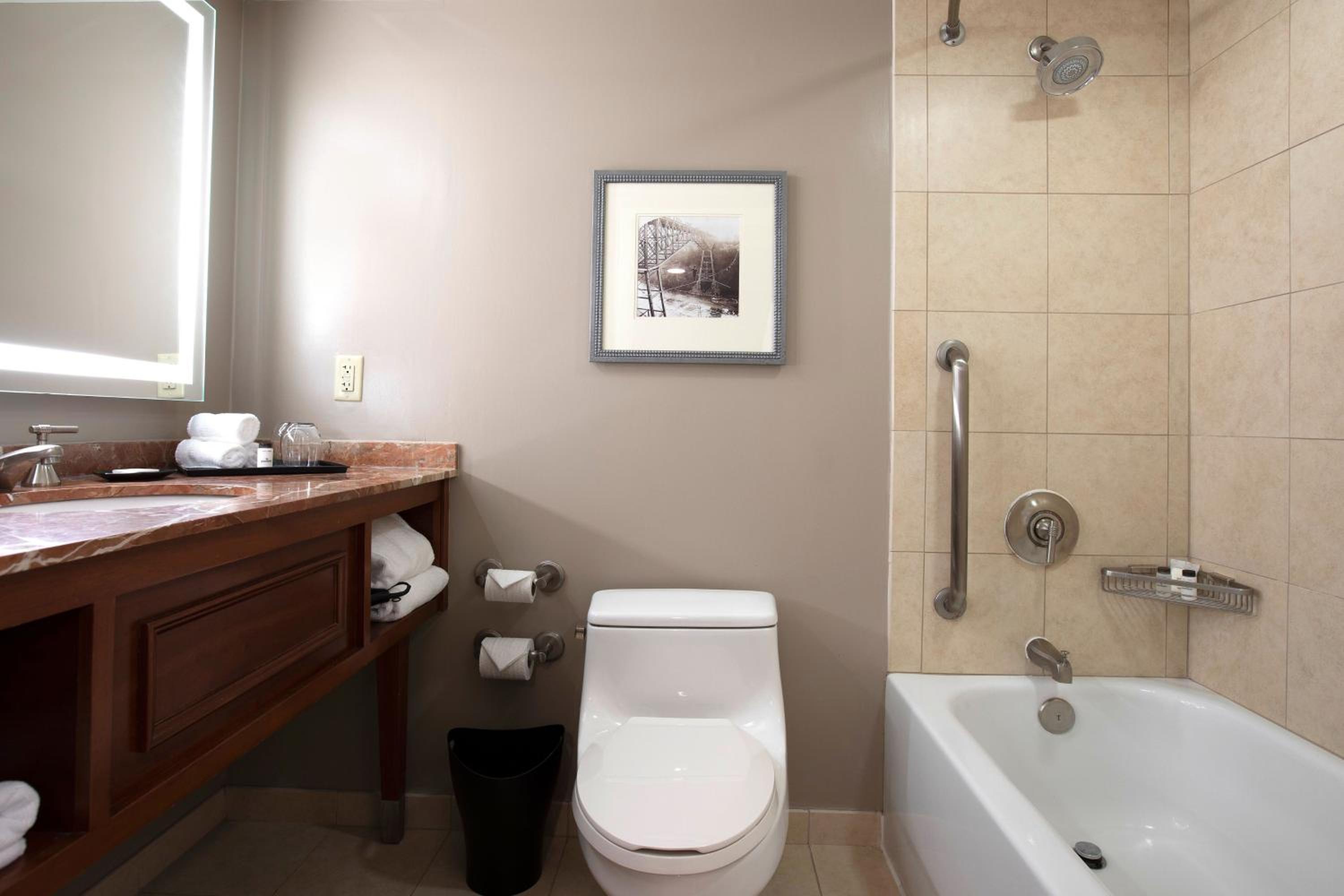 King Room with Roll-in Shower - Mobility and Hearing Accessible - Photo 5