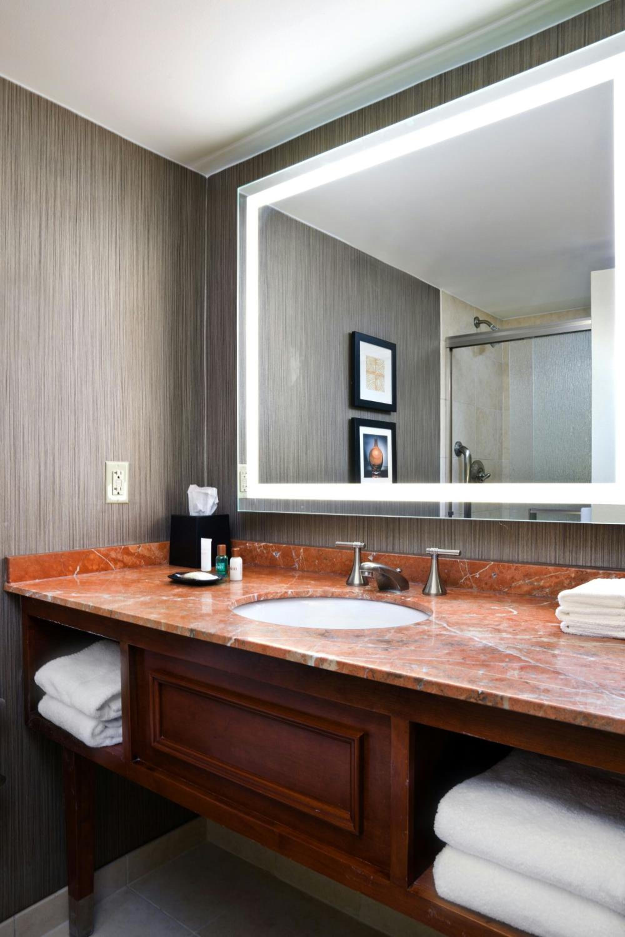 King Room with Roll-in Shower - Mobility and Hearing Accessible - Photo 4