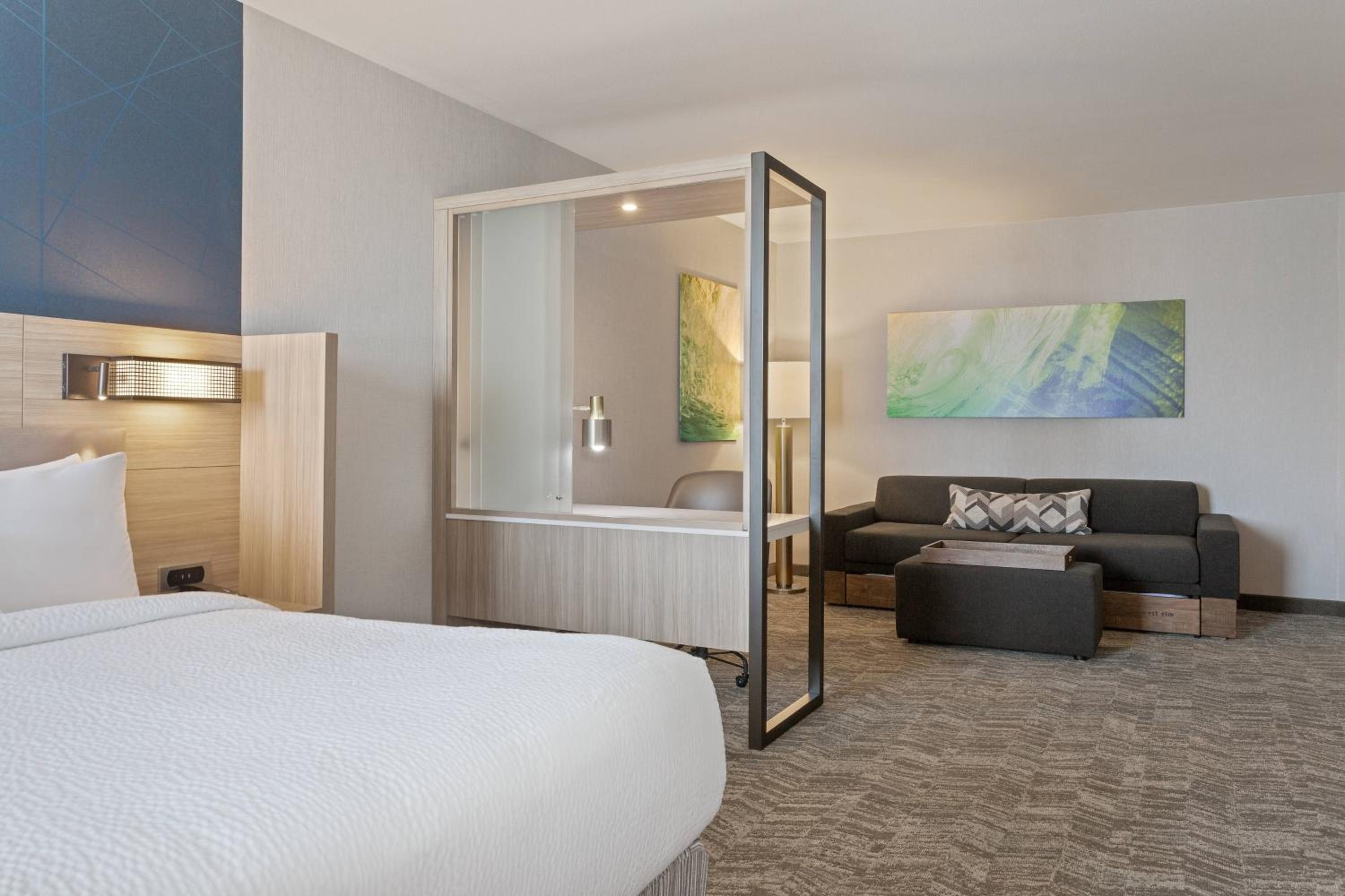 King Suite with Transfer Shower and Trundle Sofa - Mobility Access/Hearing Accessible