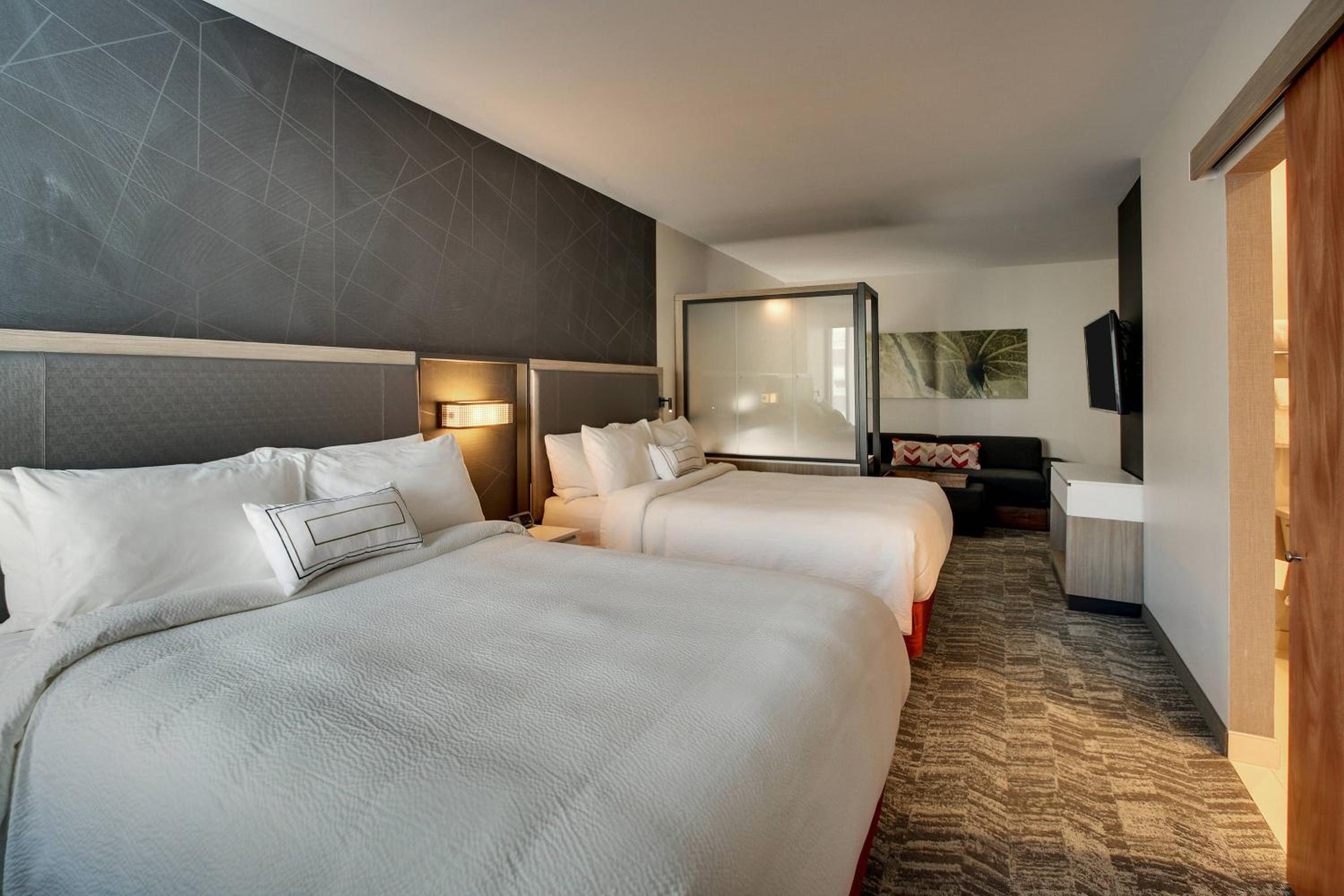 Queen Suite with Two Queen Beds and Trundle Sofa - Photo 3