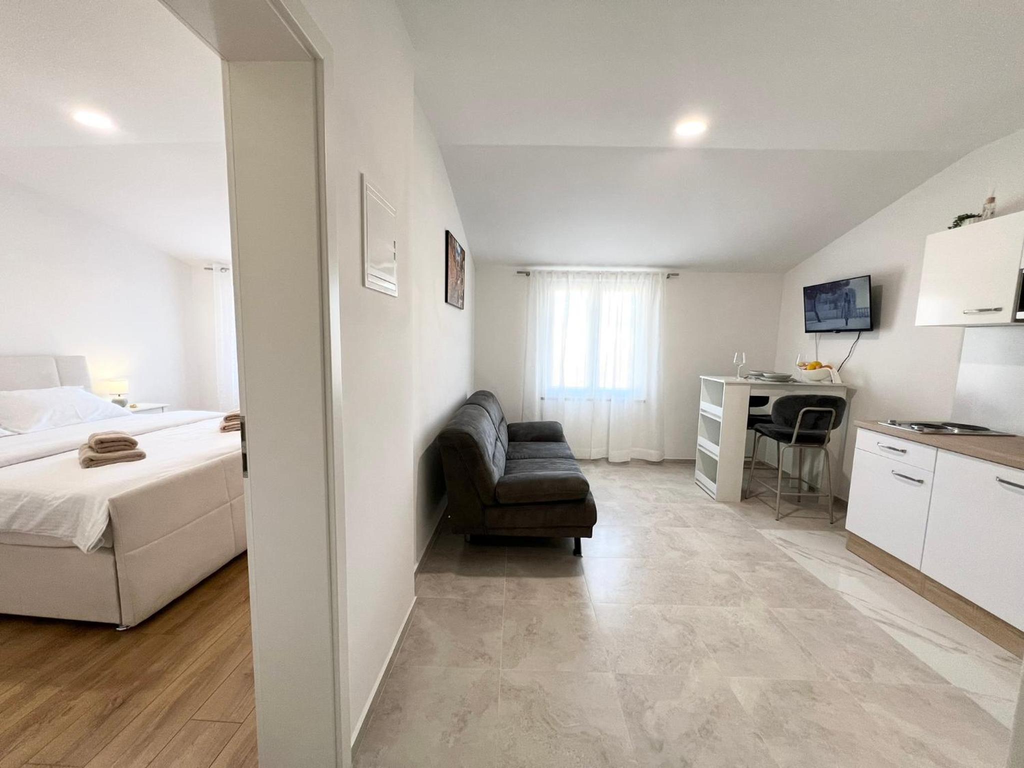 Deluxe One-Bedroom Apartment with City View photo 2