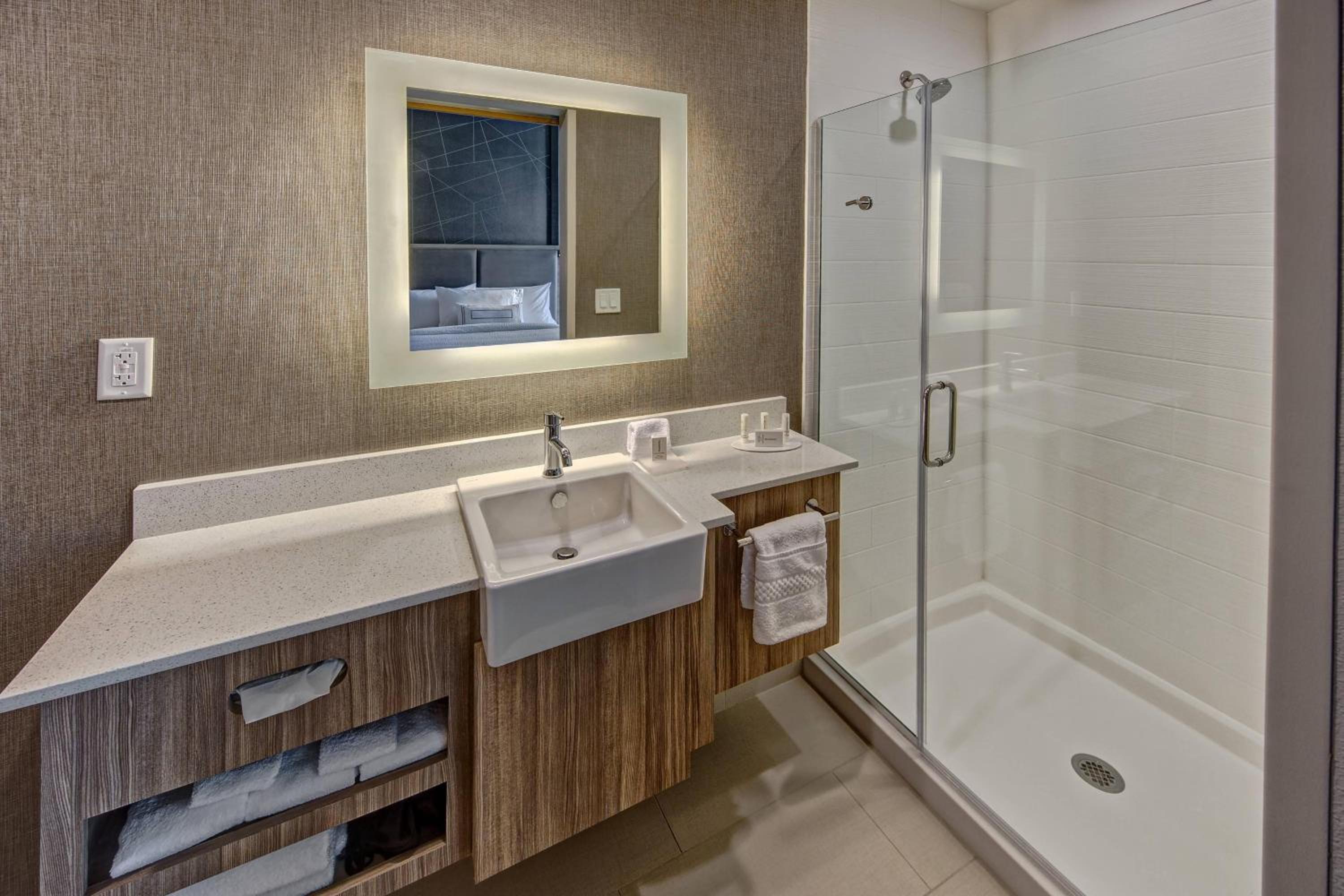 King Suite with Roll-In Shower - Mobility and Hearing Accessible