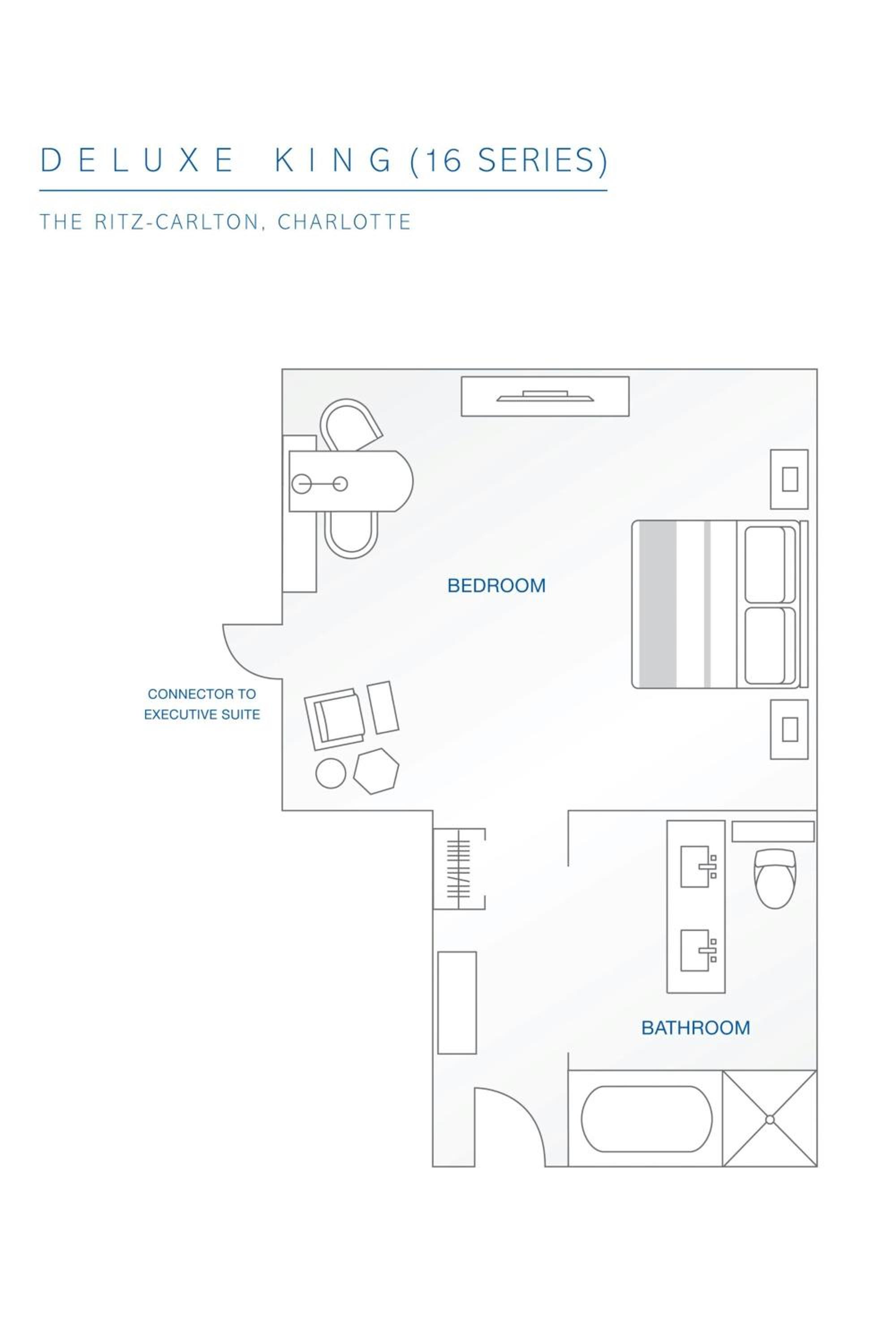 Deluxe King Room with Roll-in Shower - Mobility Accessible thumbnail 5