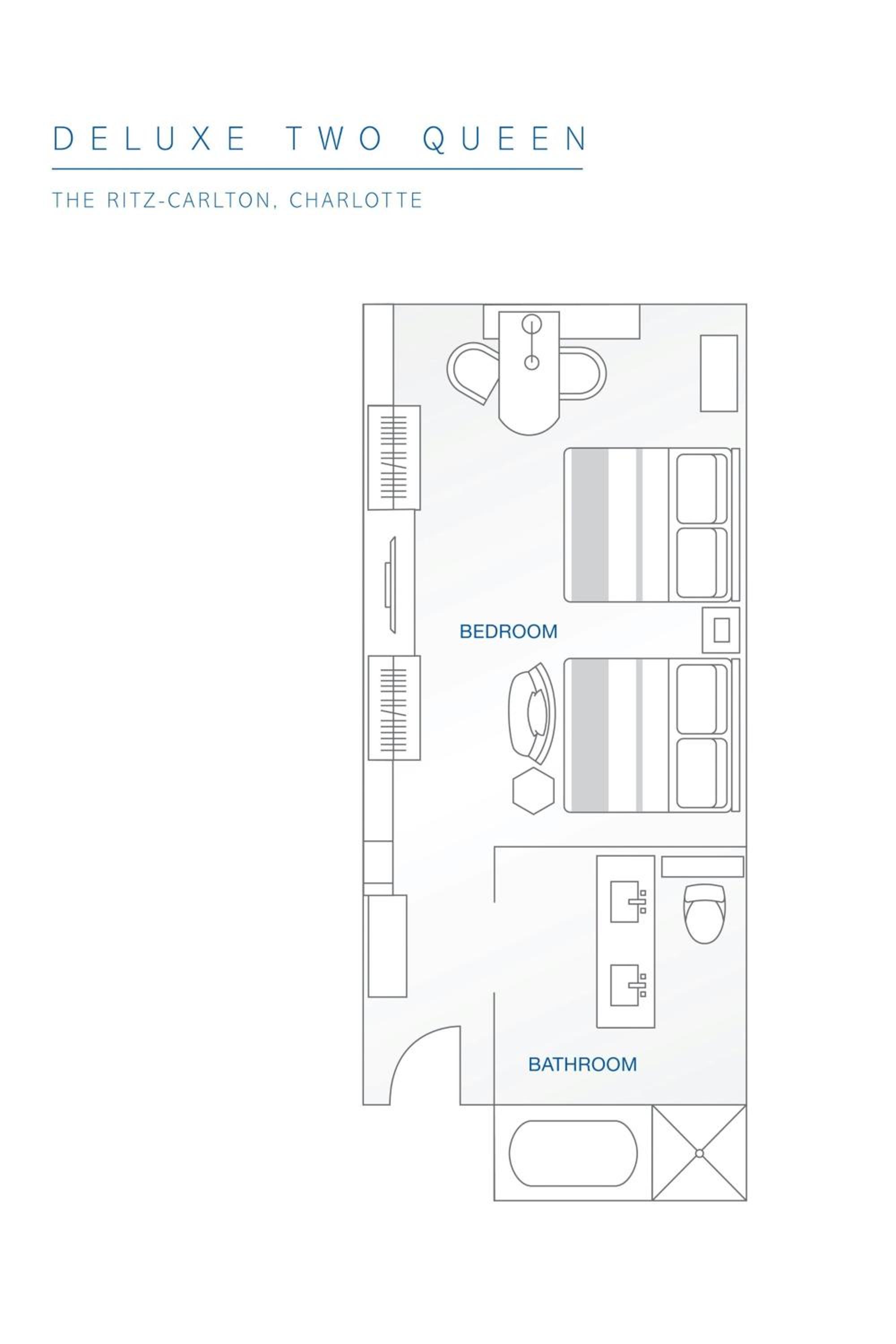 Deluxe Queen Room with Two Queen Beds - Hearing Accessible