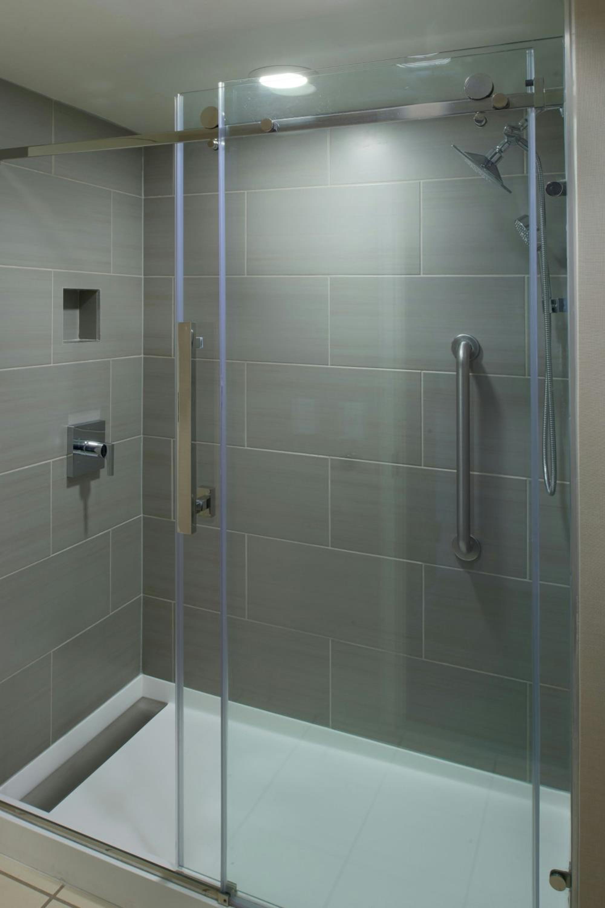 Guest room, 1 King, Sofa bed (Mobility &amp; Hearing Accessible  w/ Roll-in Shower) - Photo 9