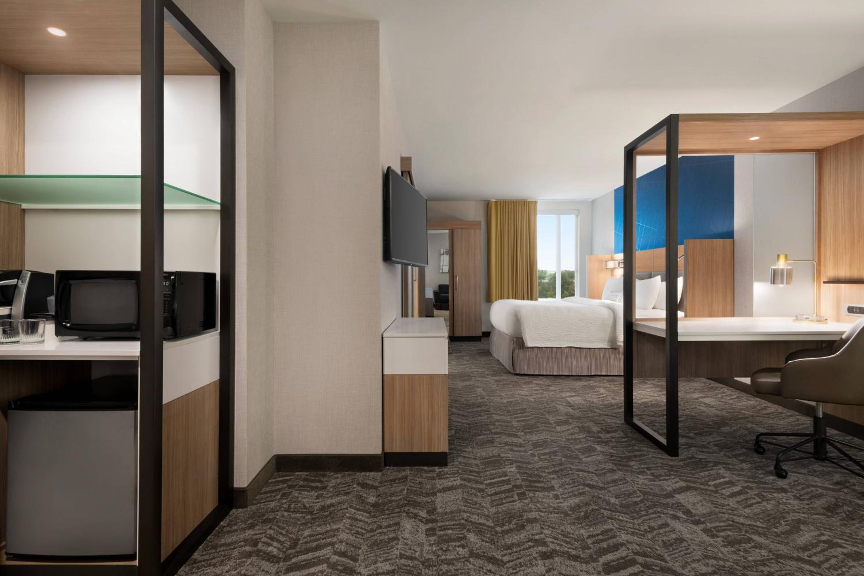 King Suite with Sofa Bed, City View and Tub - Mobility Accessible