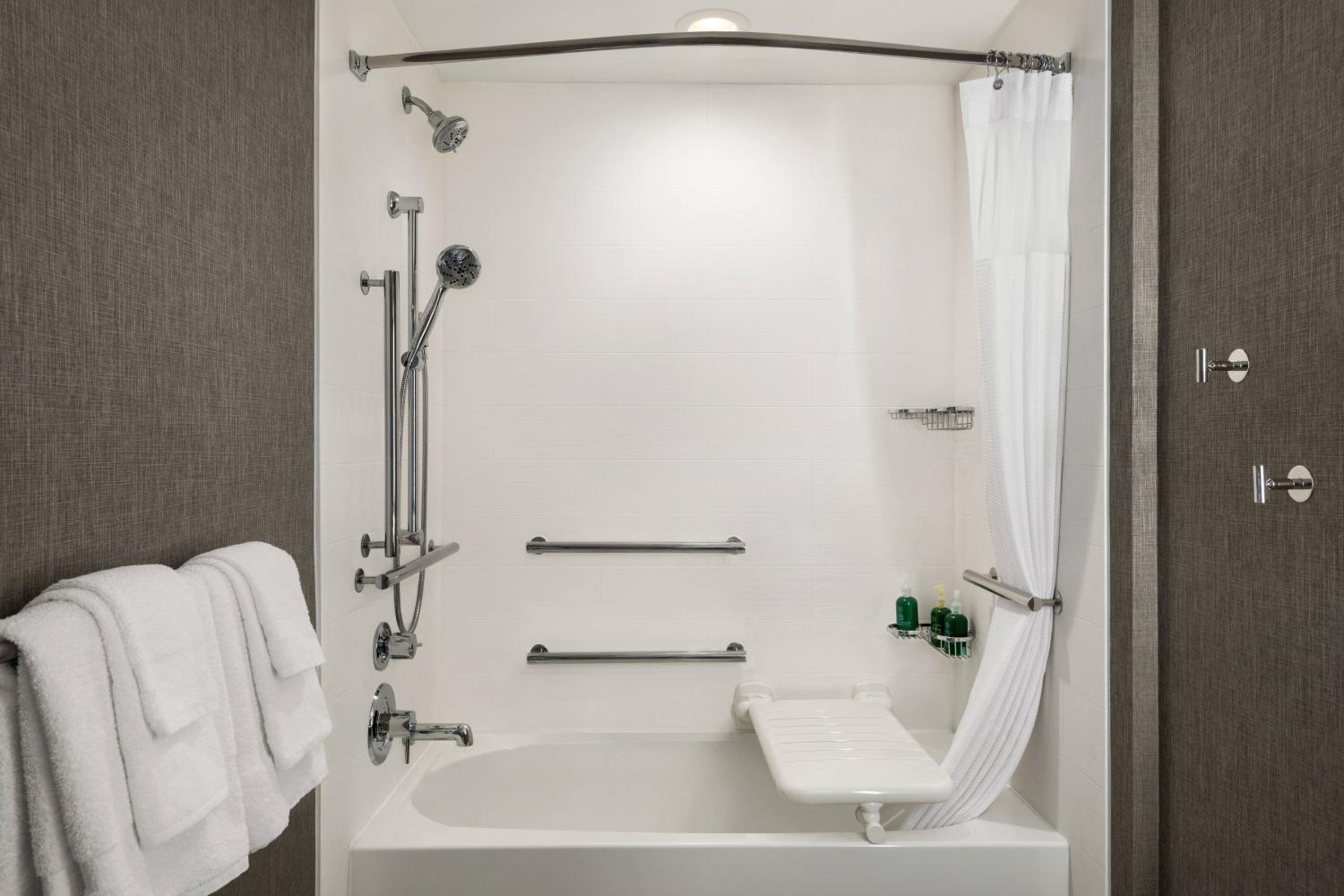 King Suite with Sofa Bed, City View and Tub - Mobility Accessible