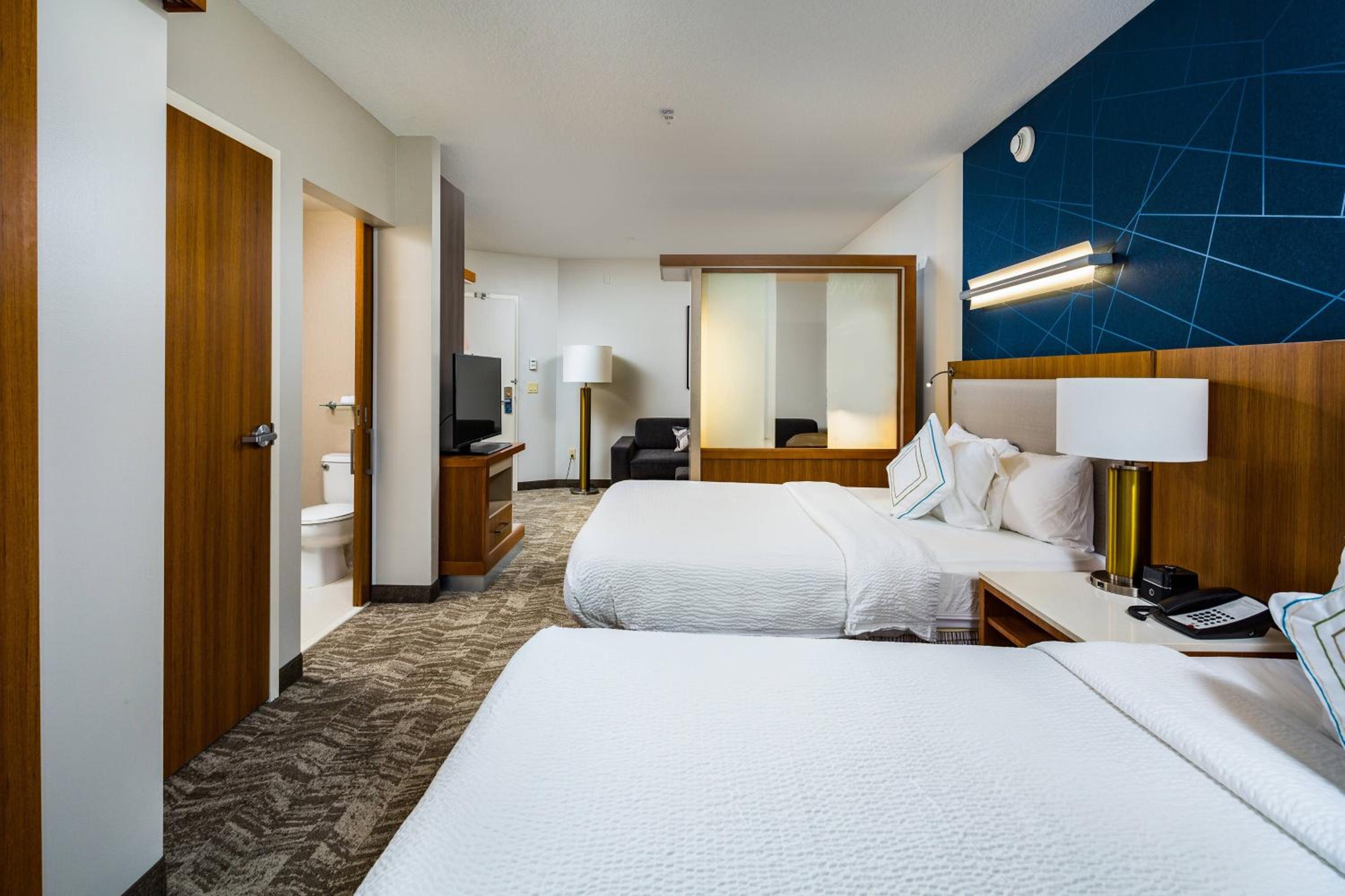 Queen Suite with Two Queen Beds and Trundle Sofa - Photo 4