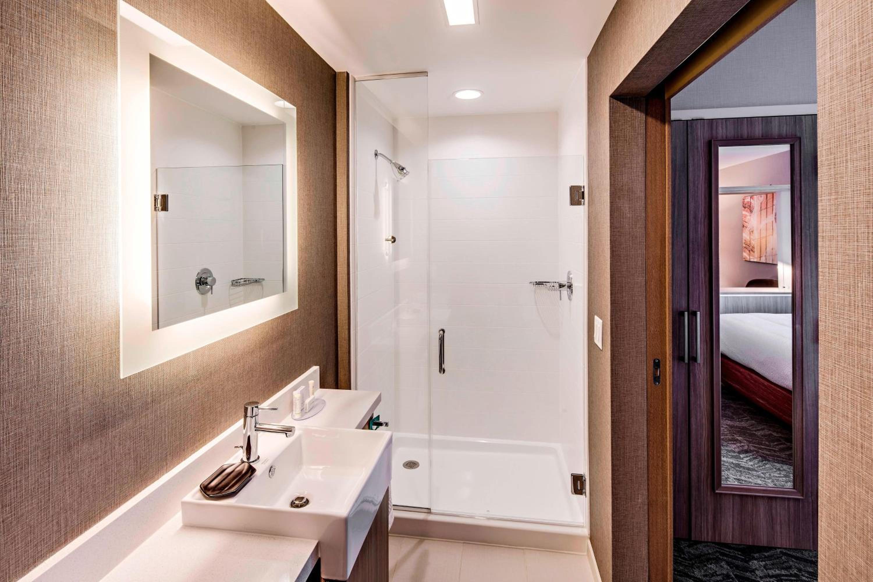 King Suite with Bathtub and Trundle Sofa - Mobility Access