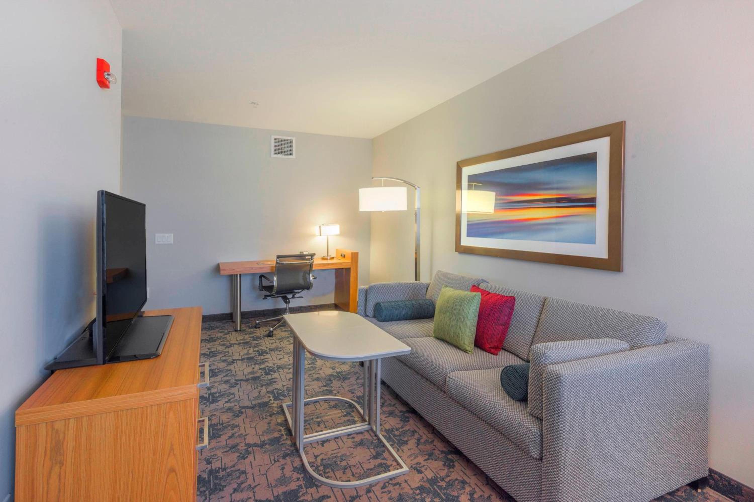 One-Bedroom King Suite with Roll-In Shower and Sofa Bed - Mobility Access