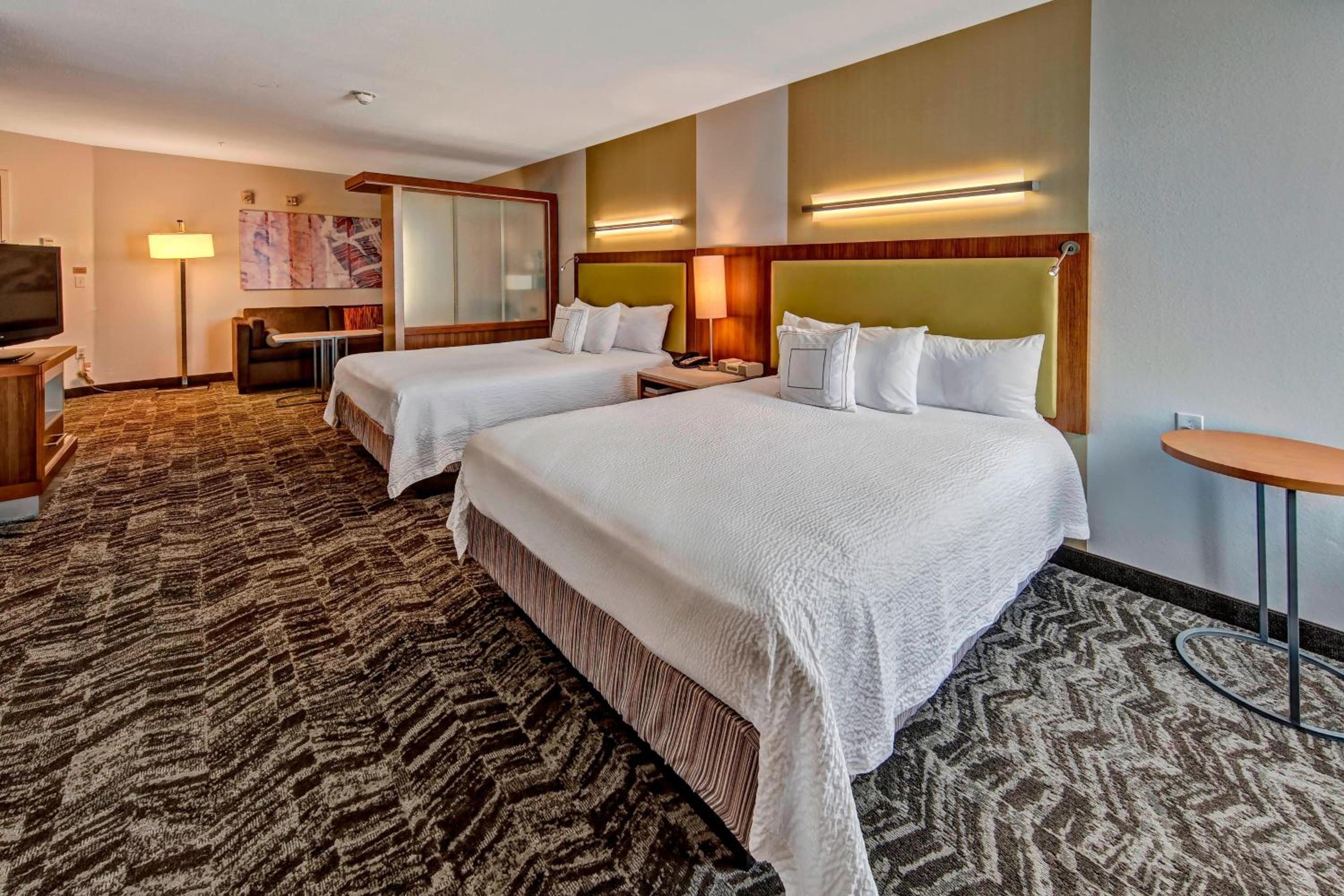 Queen Suite with Two Queen Beds and Sofa Bed