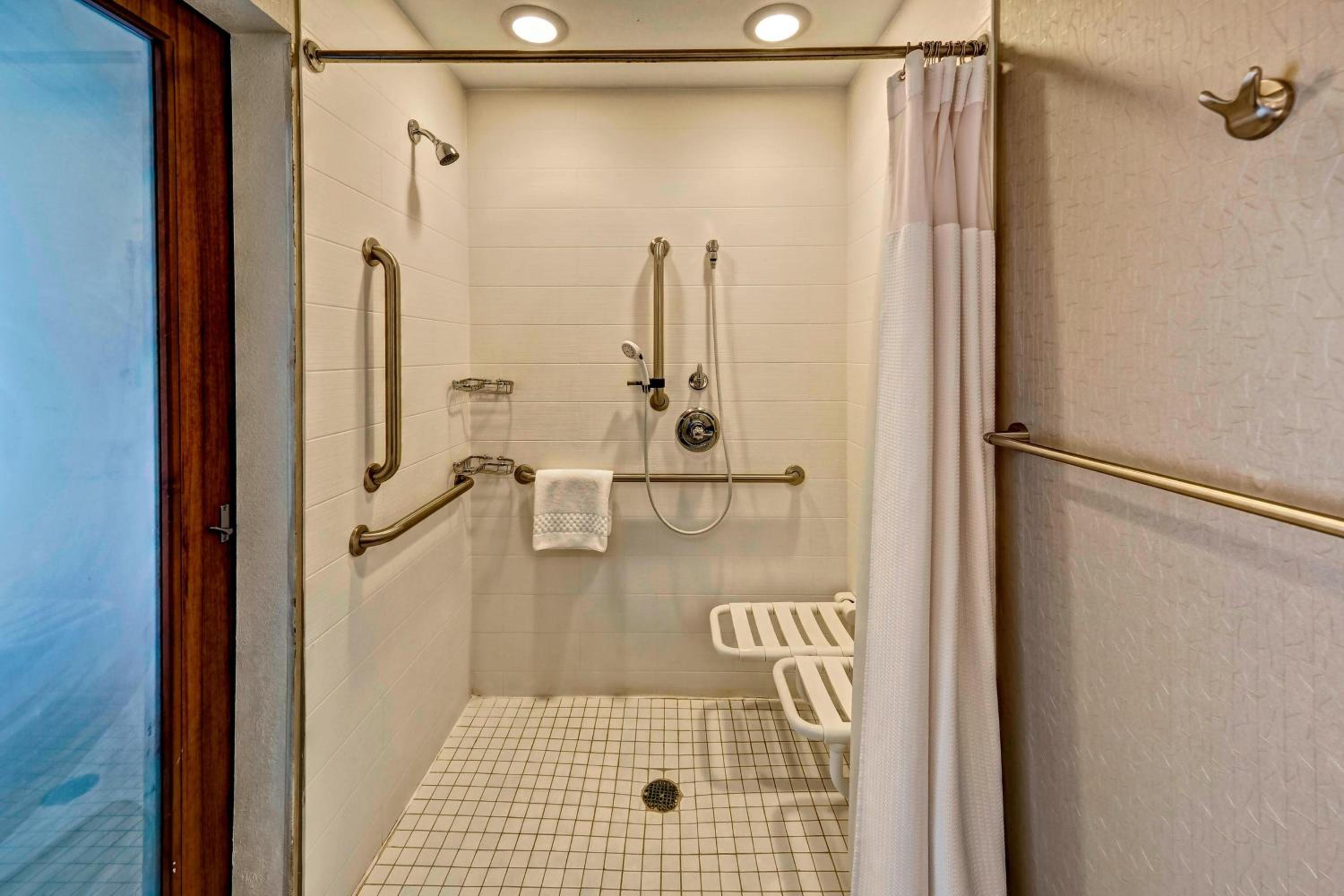 King Suite with Roll-In Shower and Sofa Bed - Mobility Access/Hearing Accessible