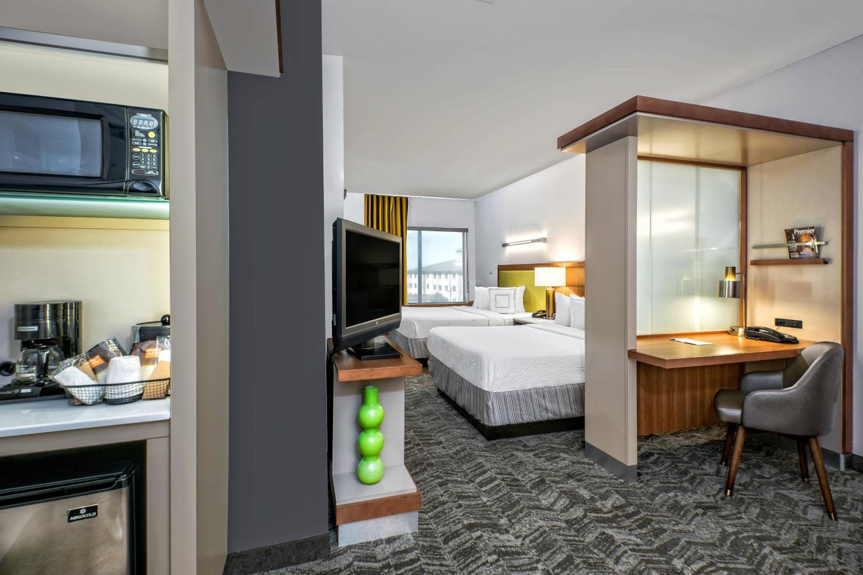 Queen Suite with Two Queen Beds and Trundle Sofa - Photo 1