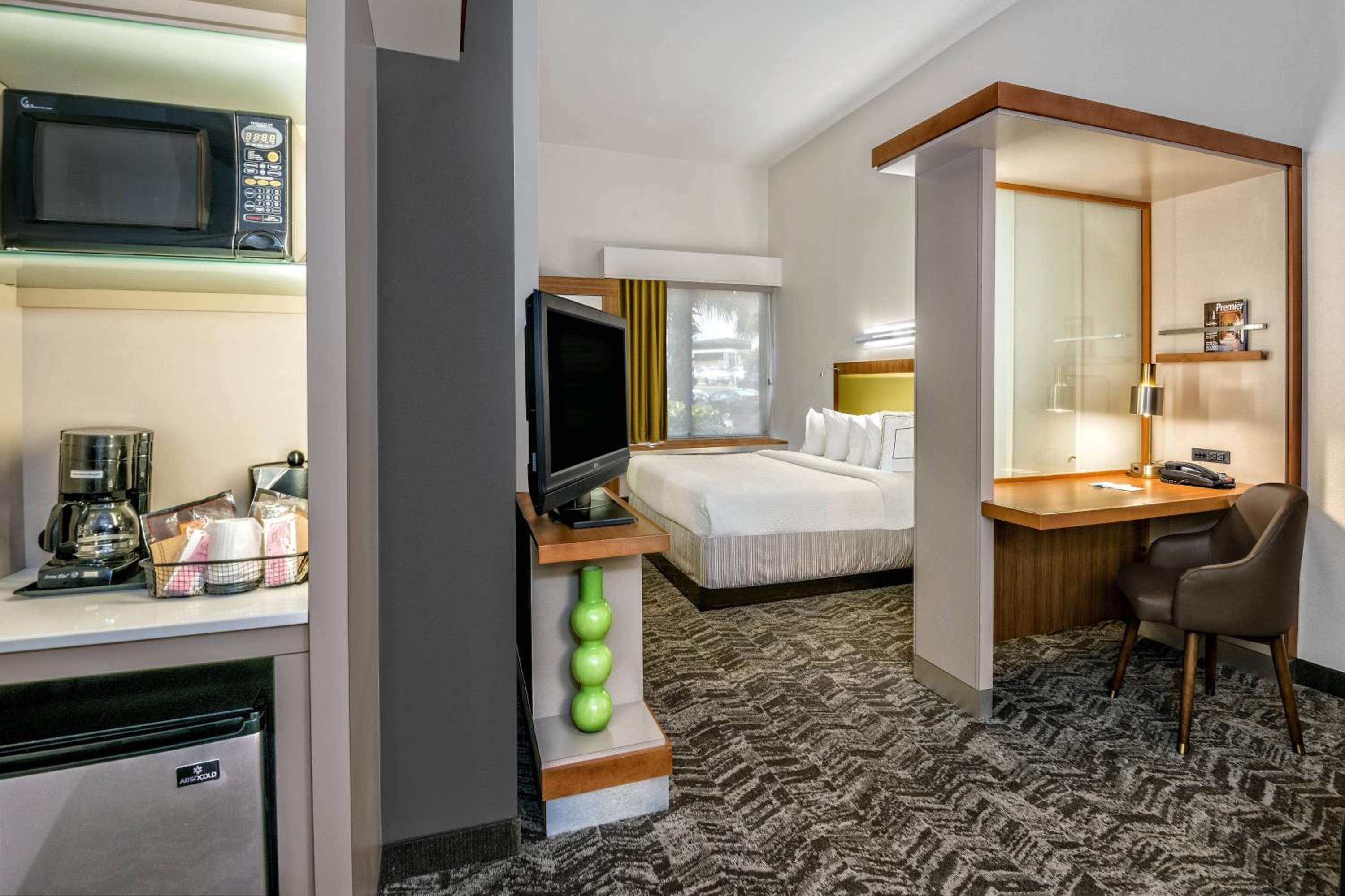 King Suite with Roll-In Shower and Trundle Sofa - Mobility Access/Hearing Accessible - Photo 1