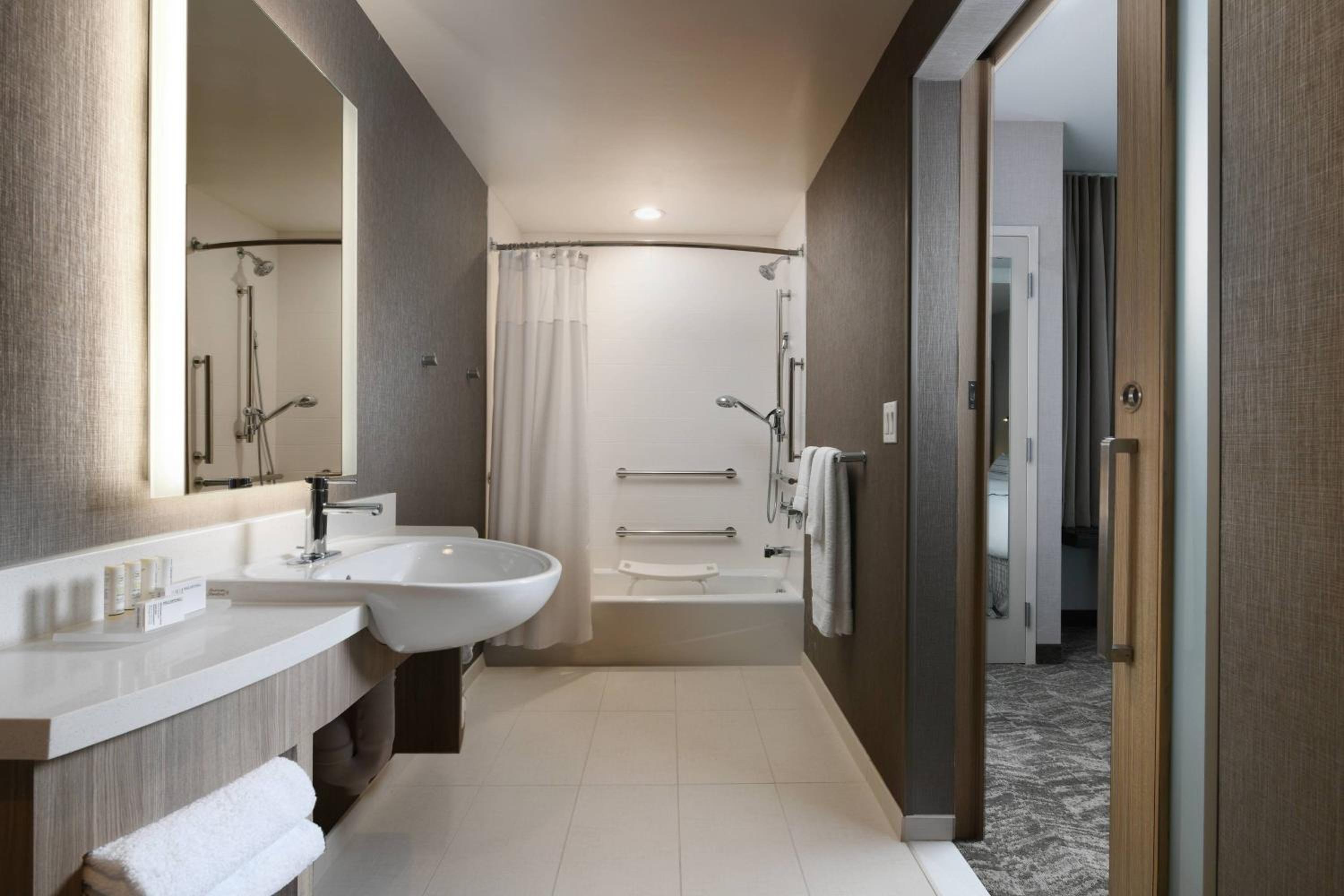 One-Bedroom Queen Suite with Sofa Bed and Adapted Tub - Mobility Accessible