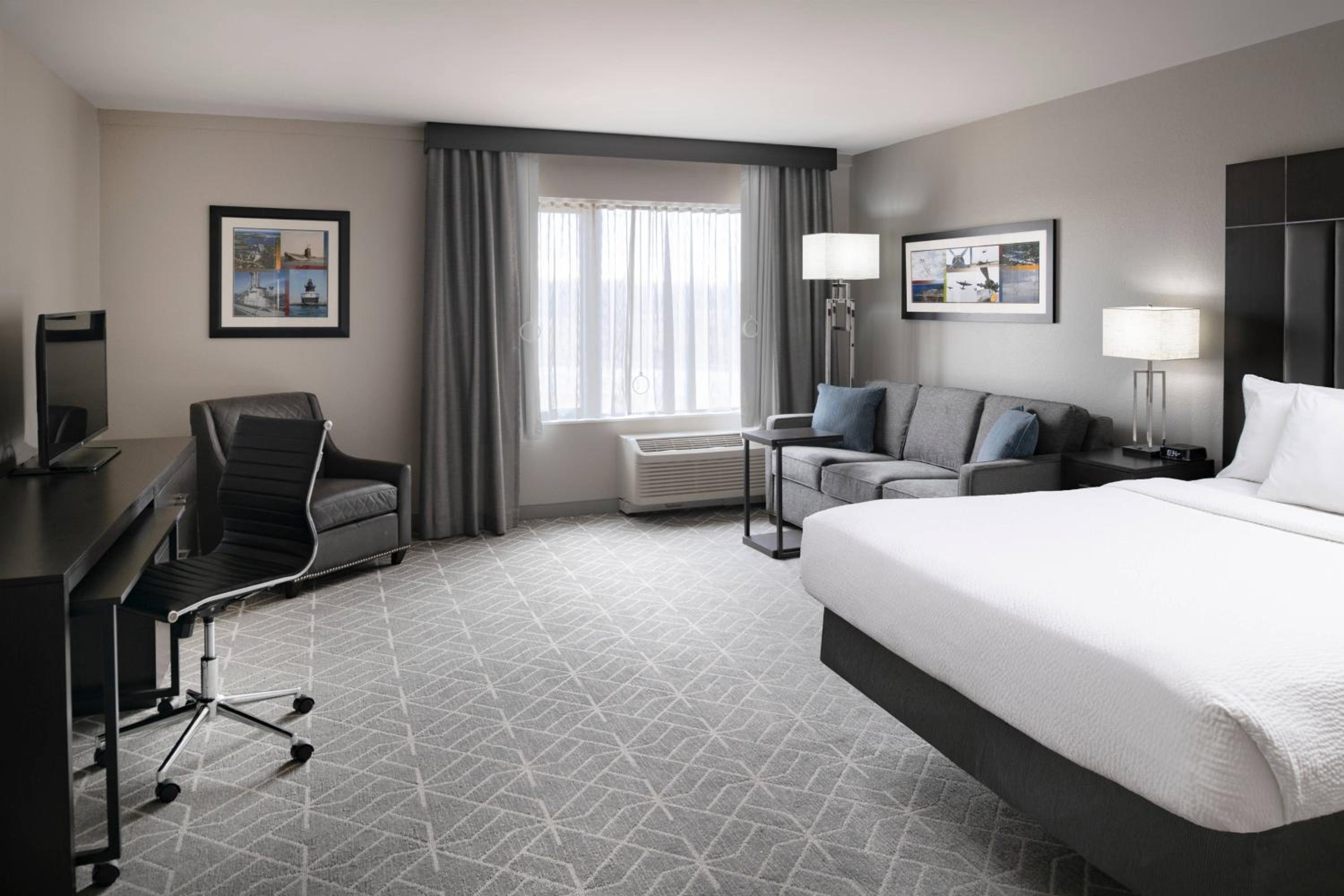 Studio, 1 Queen, Sofa bed (Mobility Accessible w/Roll-in Shower)