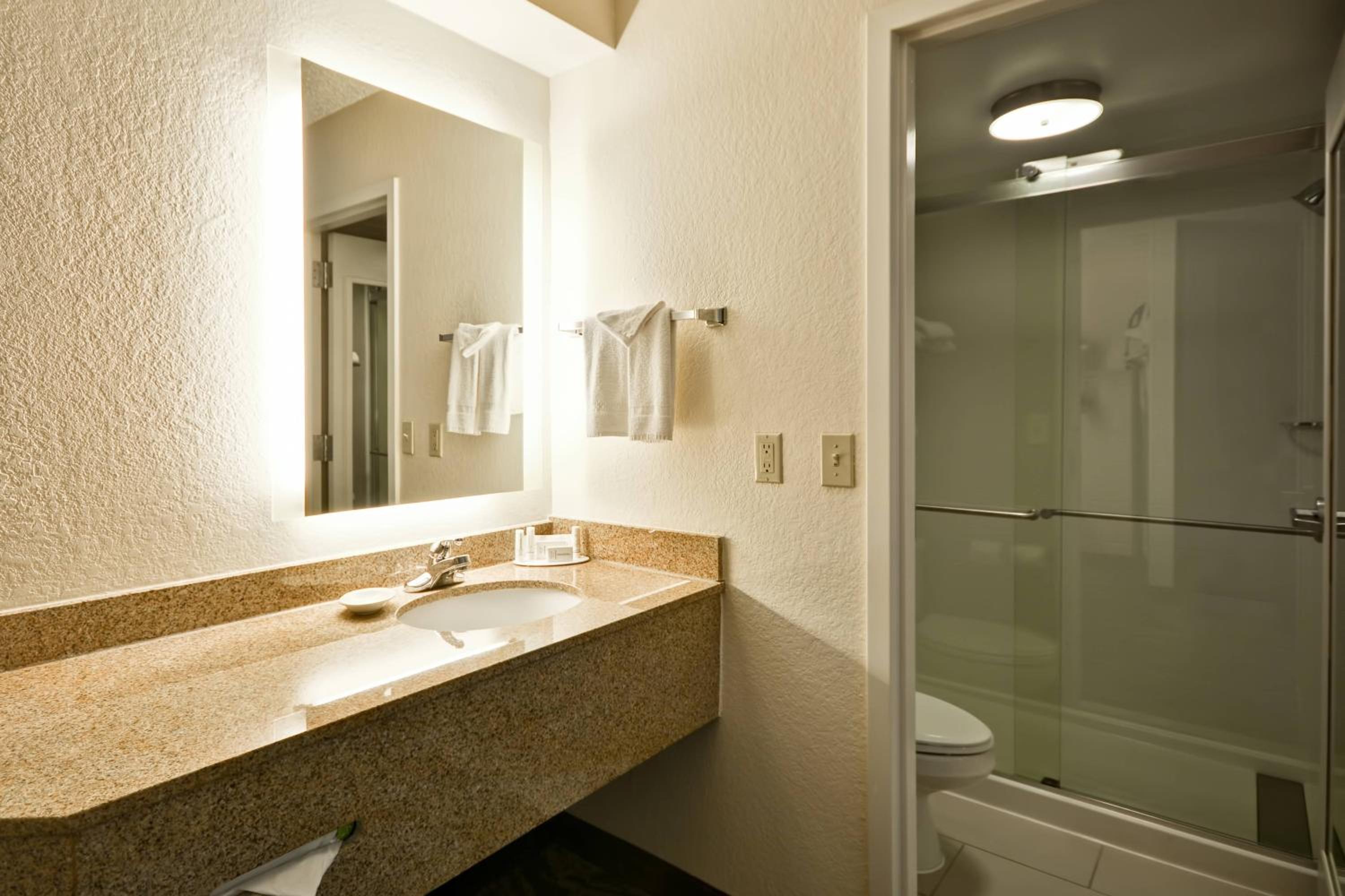 Suite with Two Double Beds and Adapted Tub - Mobility and Hearing Accessible thumbnail 6