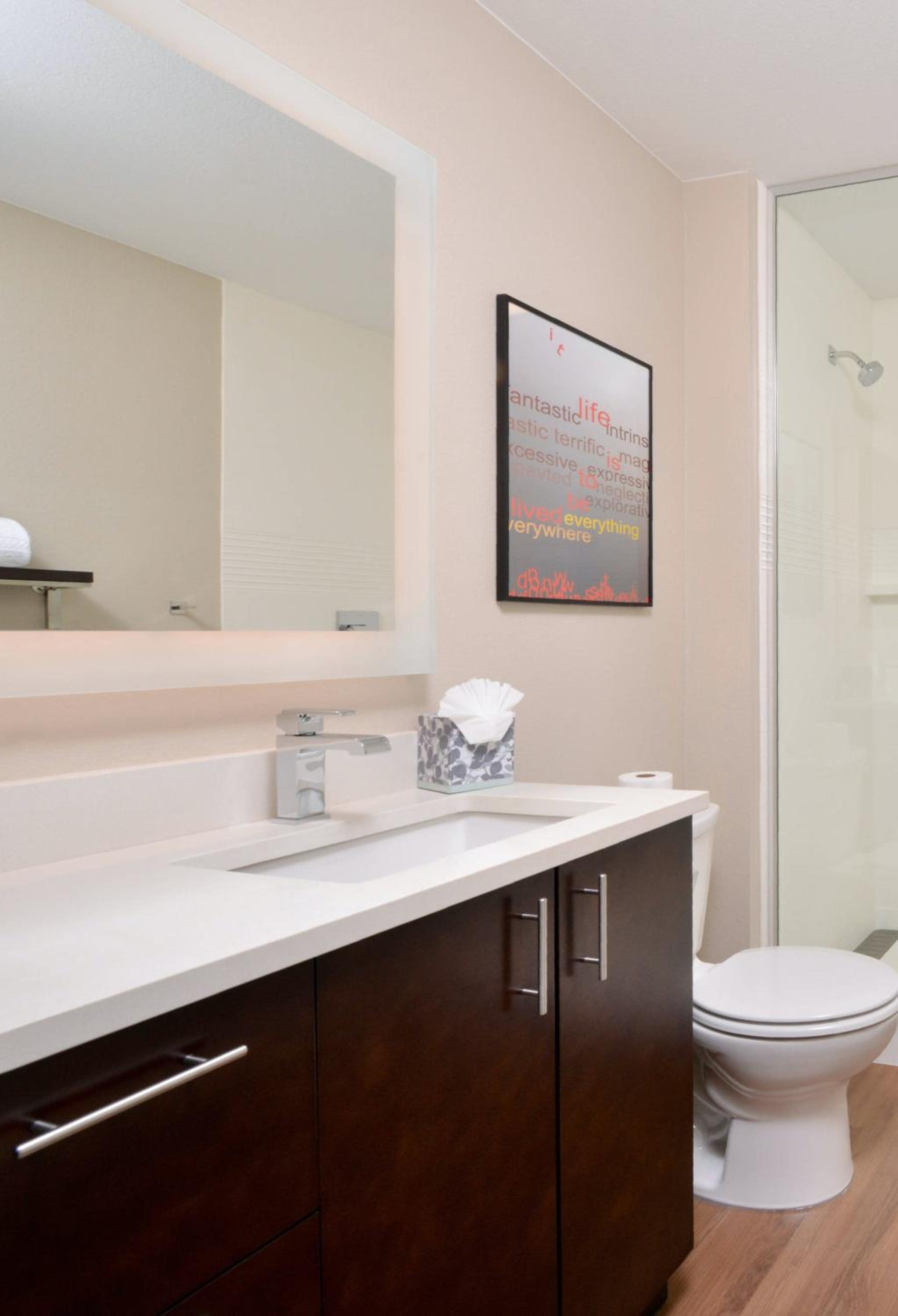 King Studio with Sofa Bed and Roll-in Shower - Mobility and Hearing Accessible