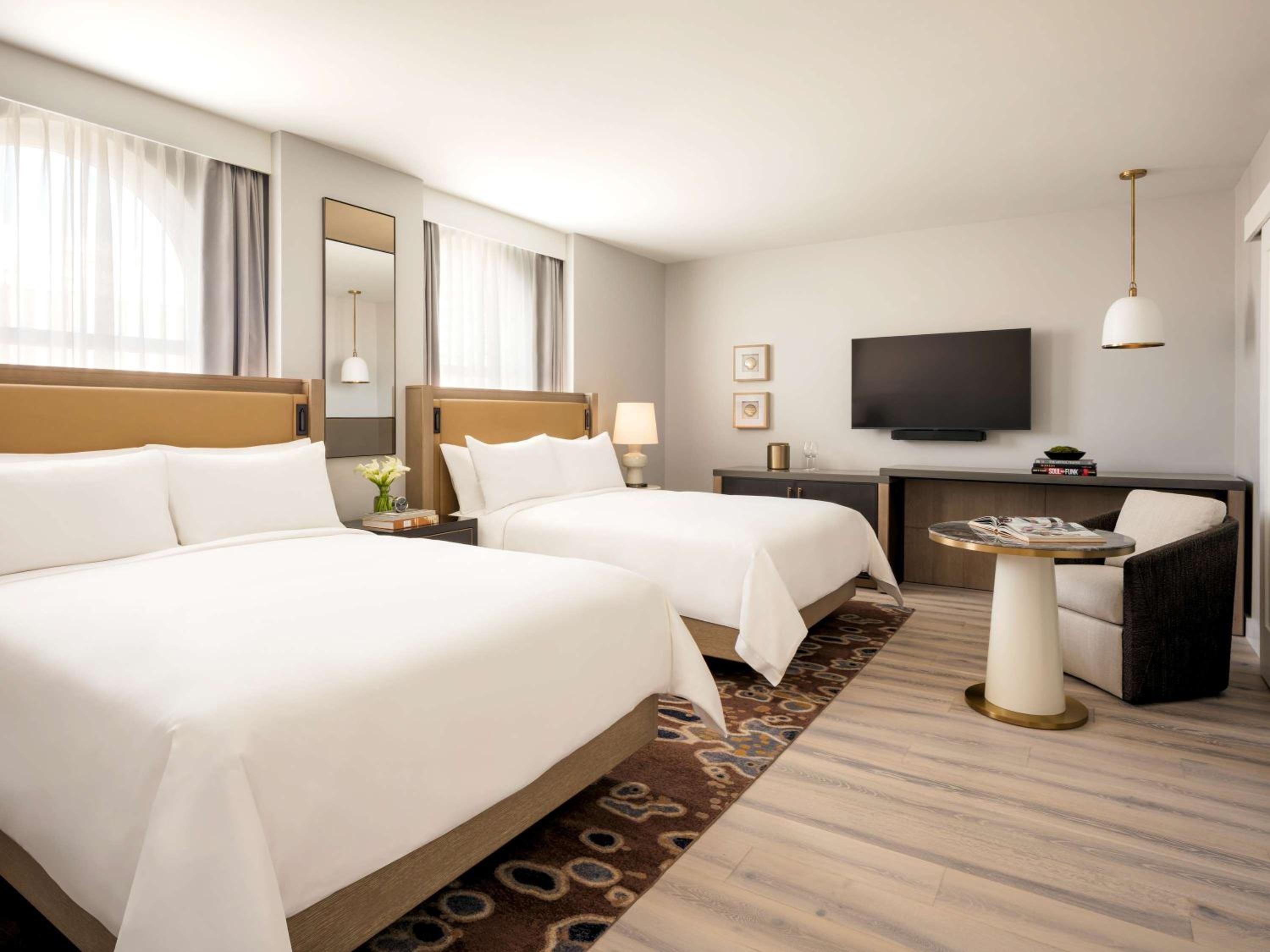 Fairmont Room with Two Queen Beds and Roll In Shower