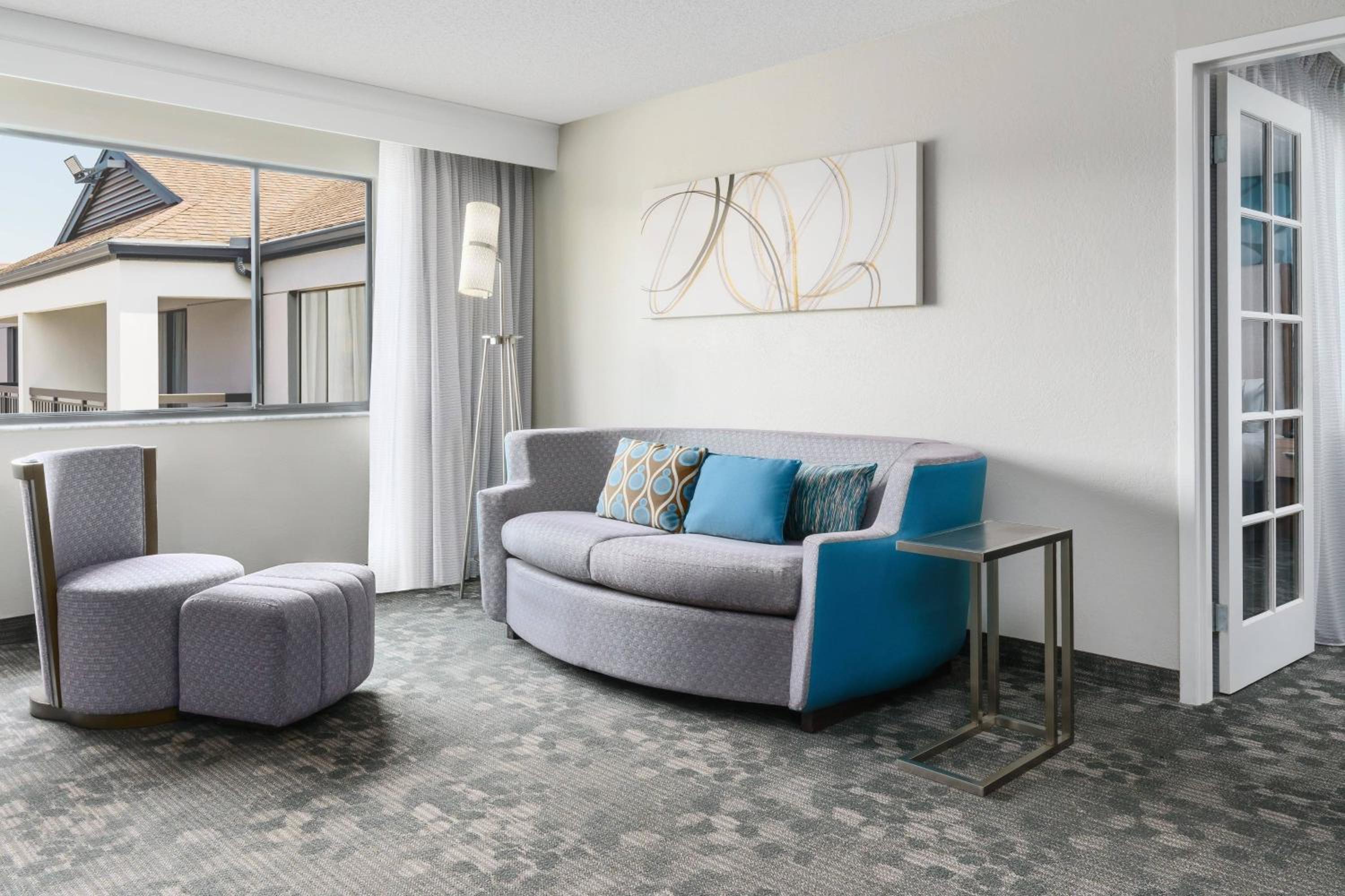 King Suite with Sofa Bed - Mobility Accessible with Roll-In Shower