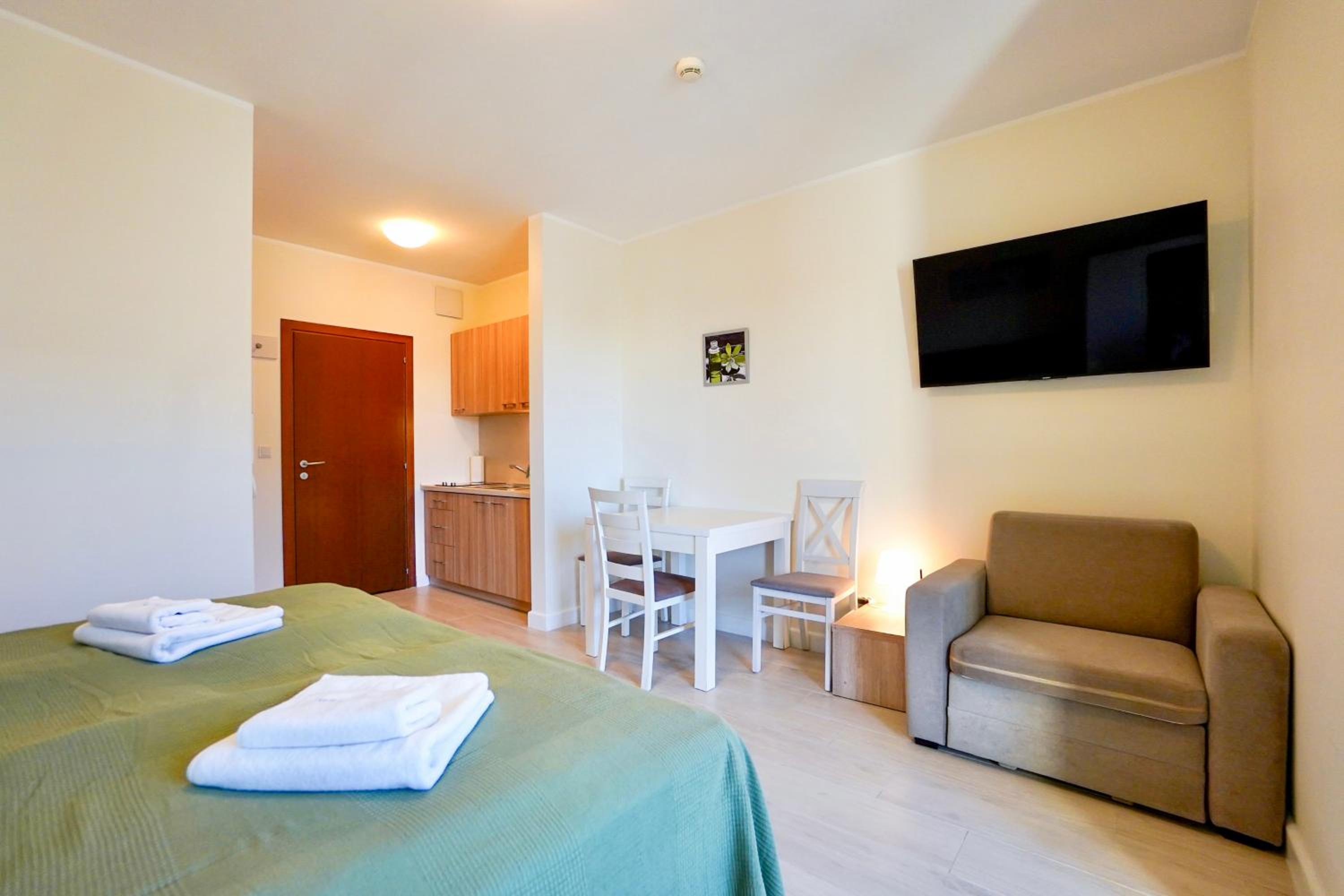 Studio Apartment with Balcony photo 2