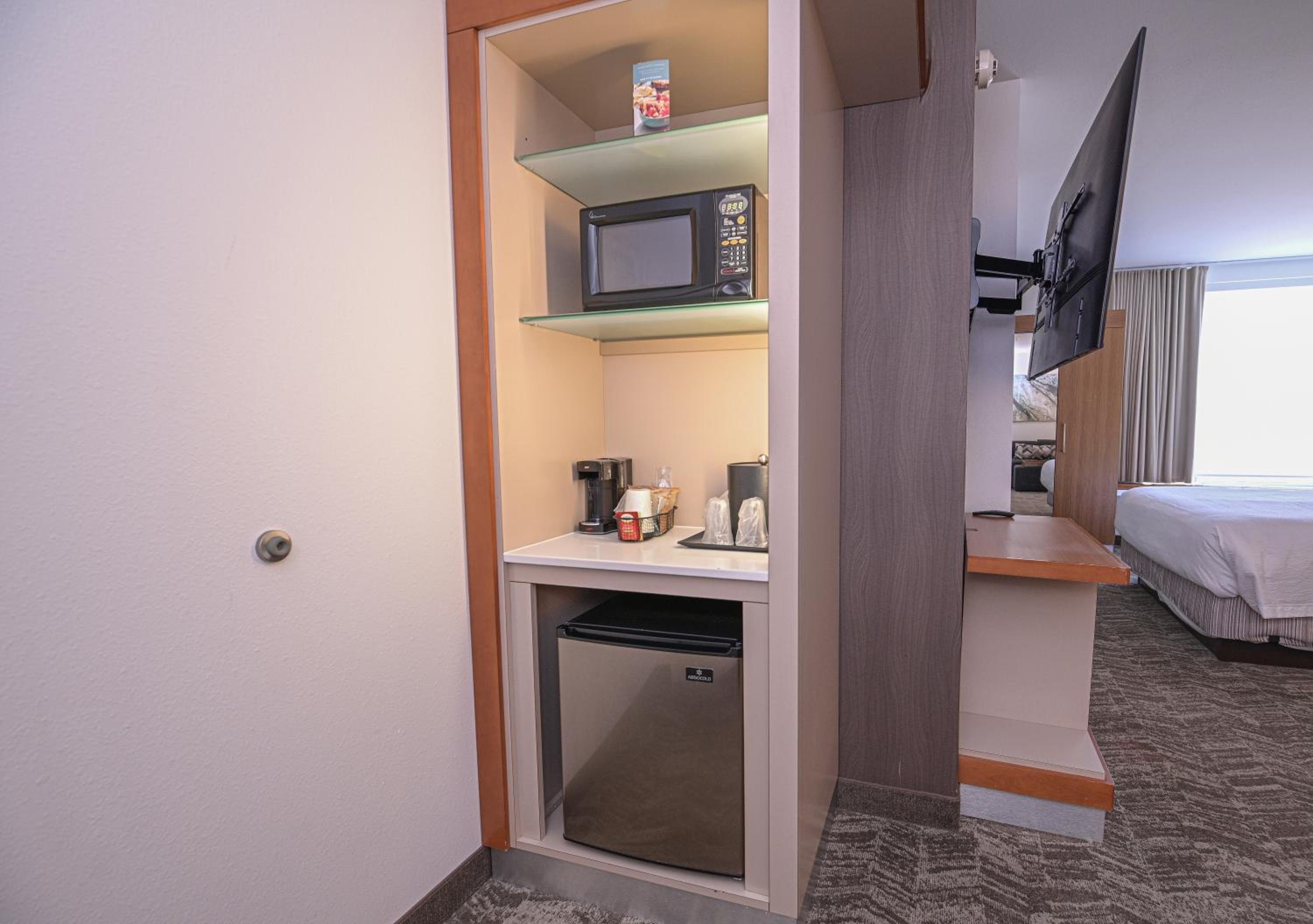 Queen Studio with Sofa Bed and Roll-in Shower - Mobility and Hearing Accessible photo 3