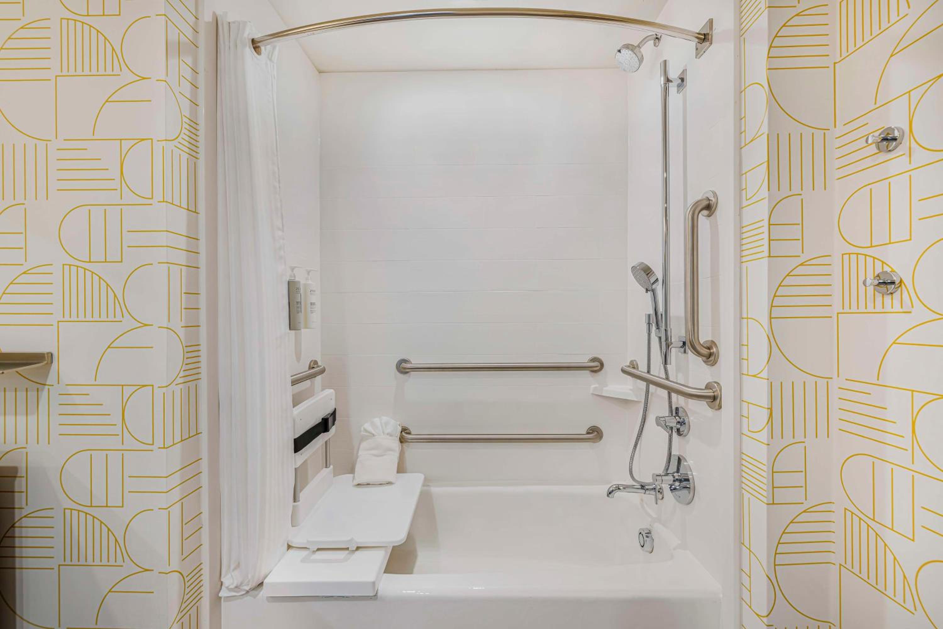 One-Bedroom King Suite with Bath Tub and Mountain View