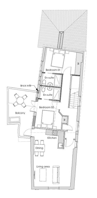 Apartment with Shower photo 2