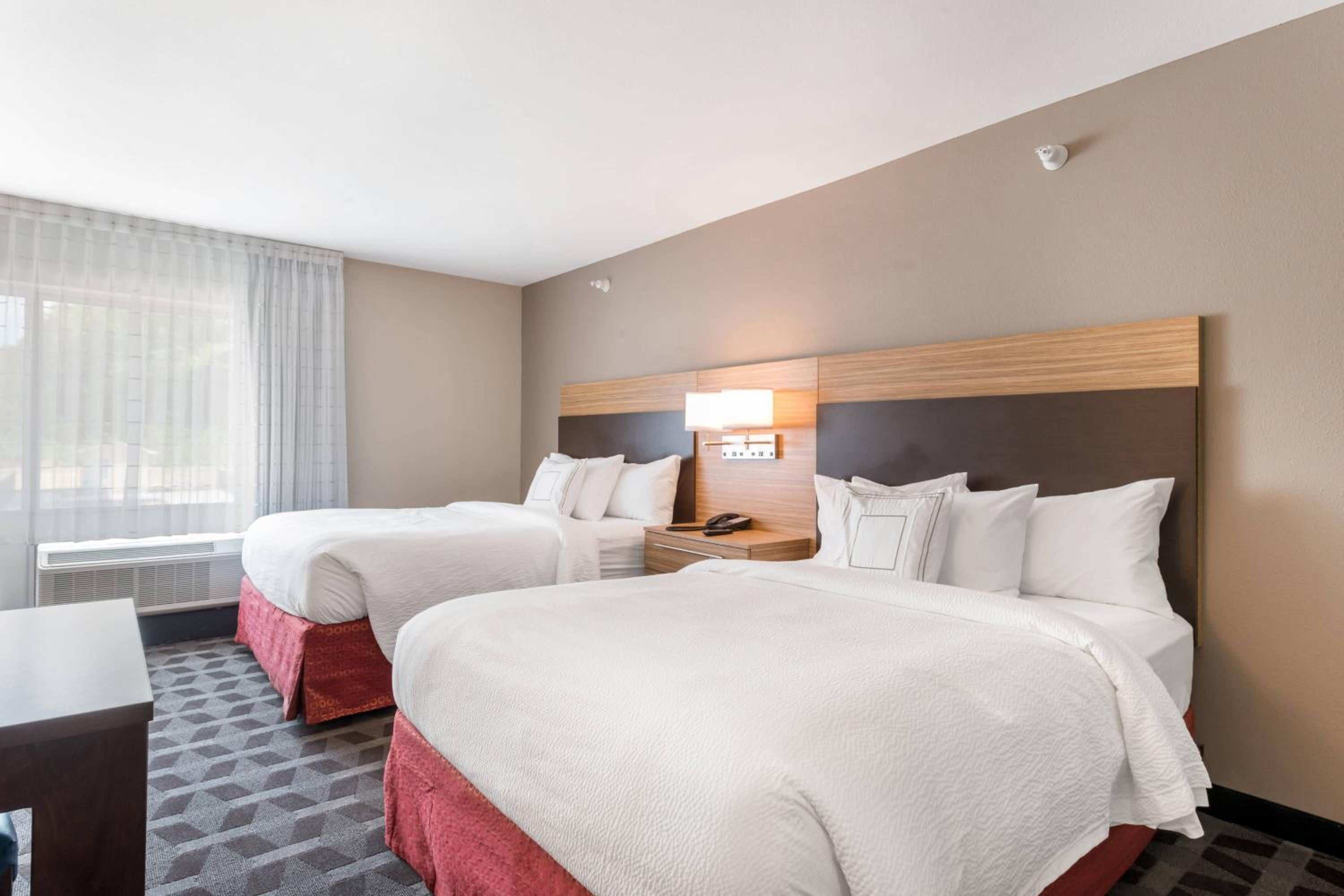 Queen Room with Two Queen Beds and Roll-in Shower - Mobility and Hearing Accessible