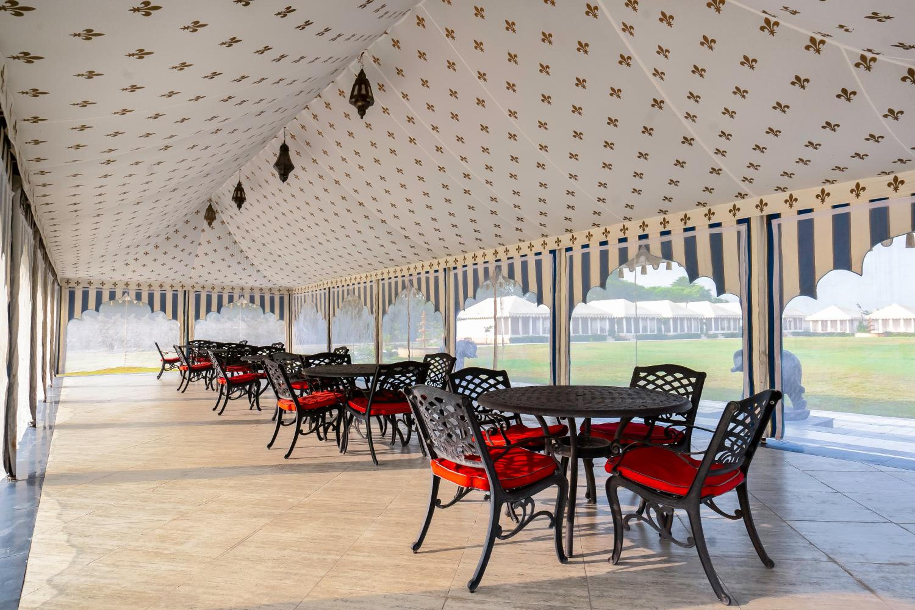 Tent : Welcome drink on arrival, 2 pints of Kingfisher lager beer, One child up to 10 years complimentary without extra bed,20% discount on all resort services