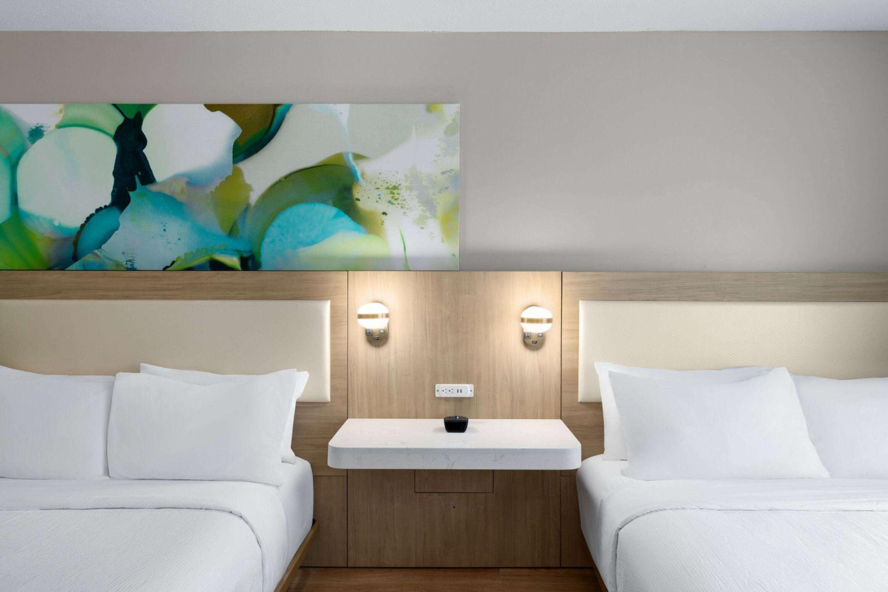 Room with Two Queen Beds and Mobility/Hearing Access and Roll-In Shower, Non-Smoking