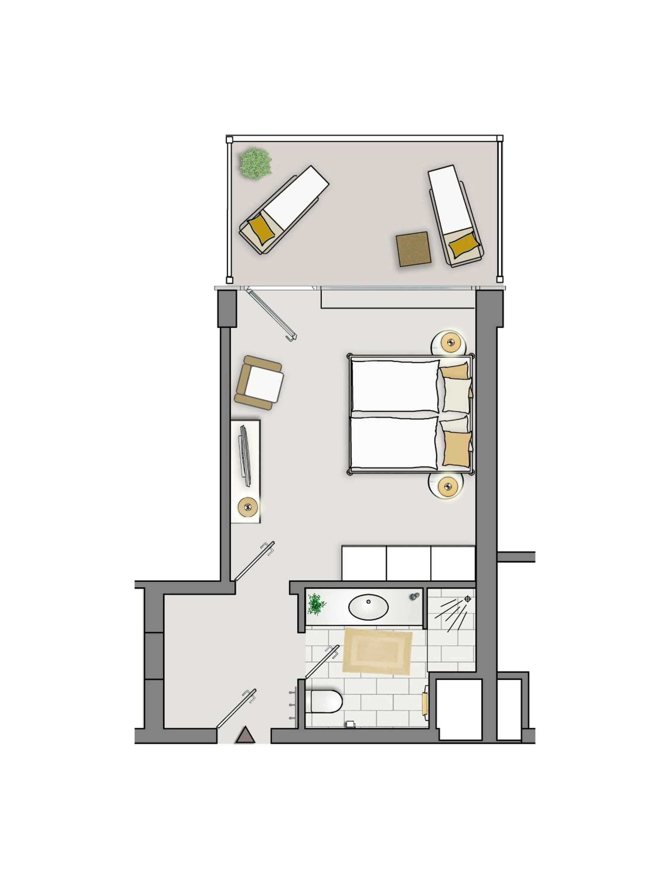 Superior Double Room with Forest View photo 2