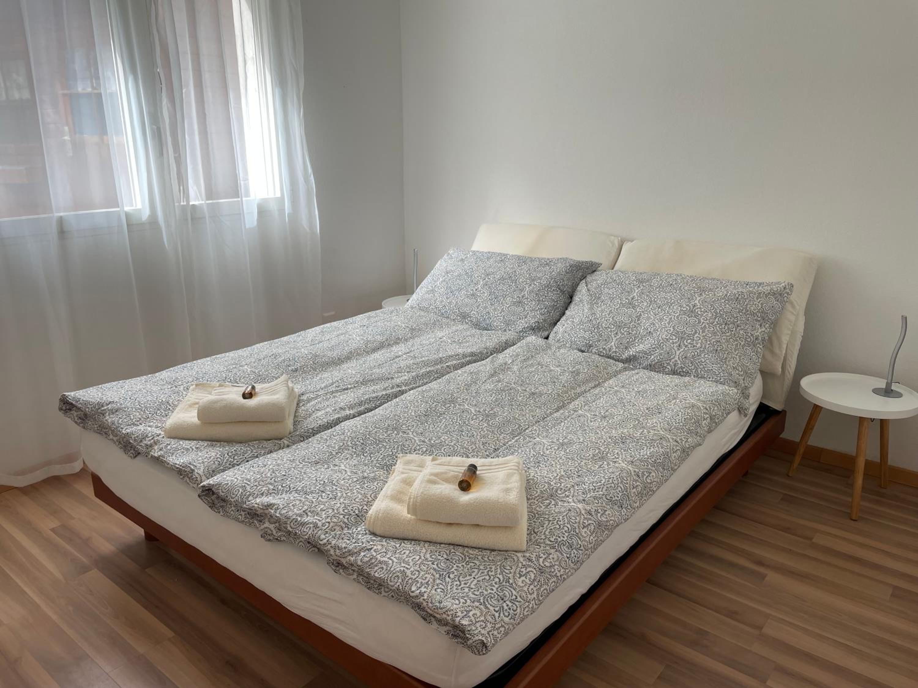 Deluxe Two-Bedroom Apartment with Garden View photo 2