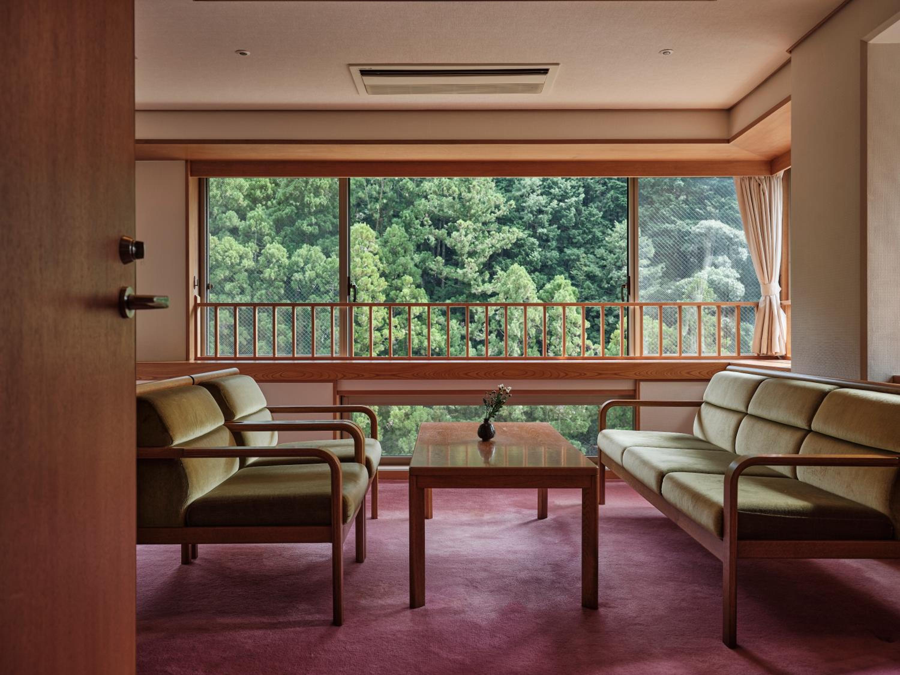 Premium Japanese-Style Room With River and Forest View - Non Smoking