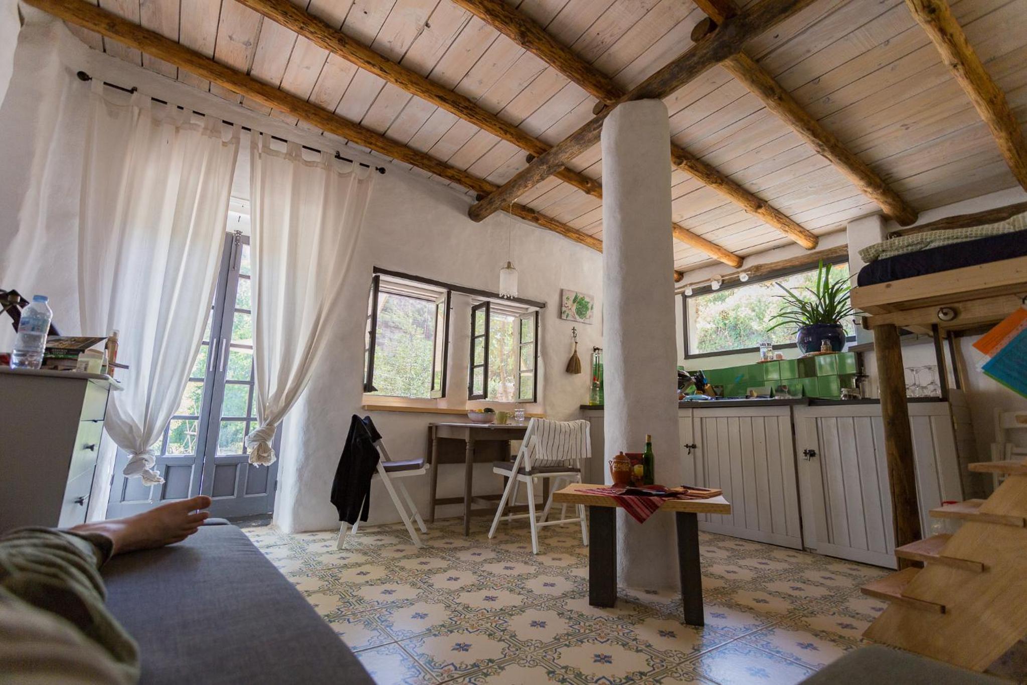 Estudio con terraza