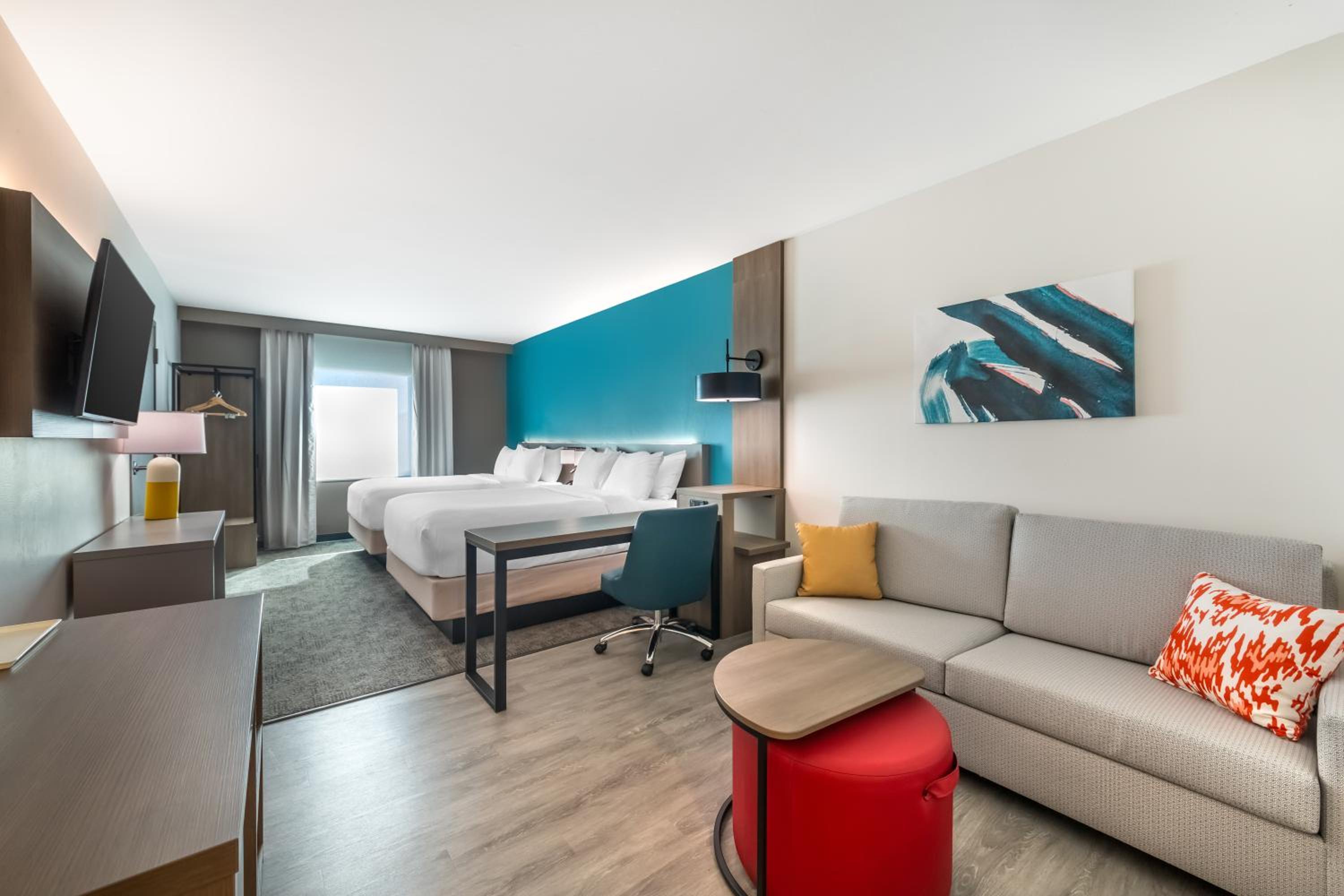 One Room Suite with Two Queen Beds and Sofa bed - Disability Access/Non Smoking