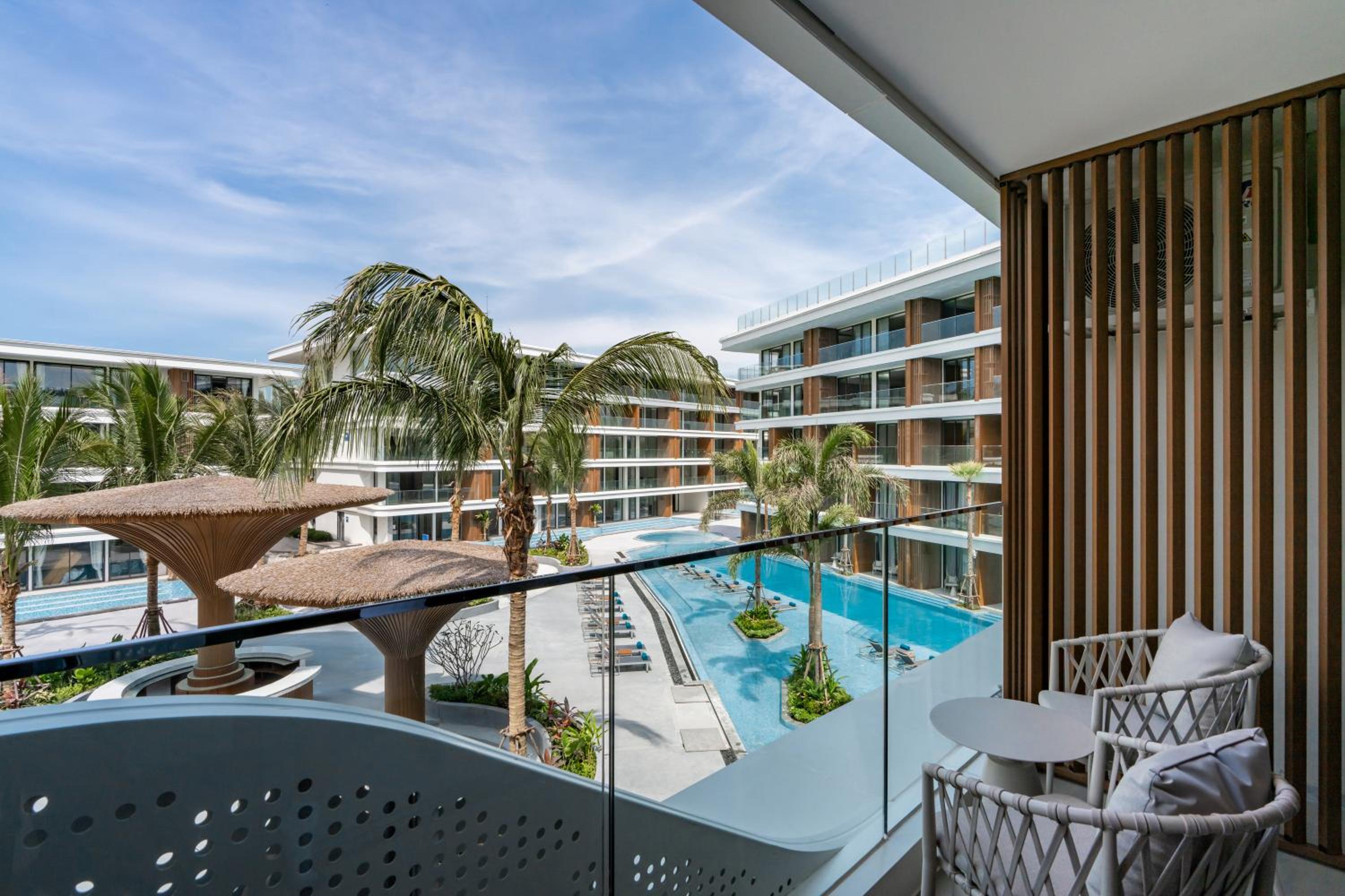 Studio with Pool View