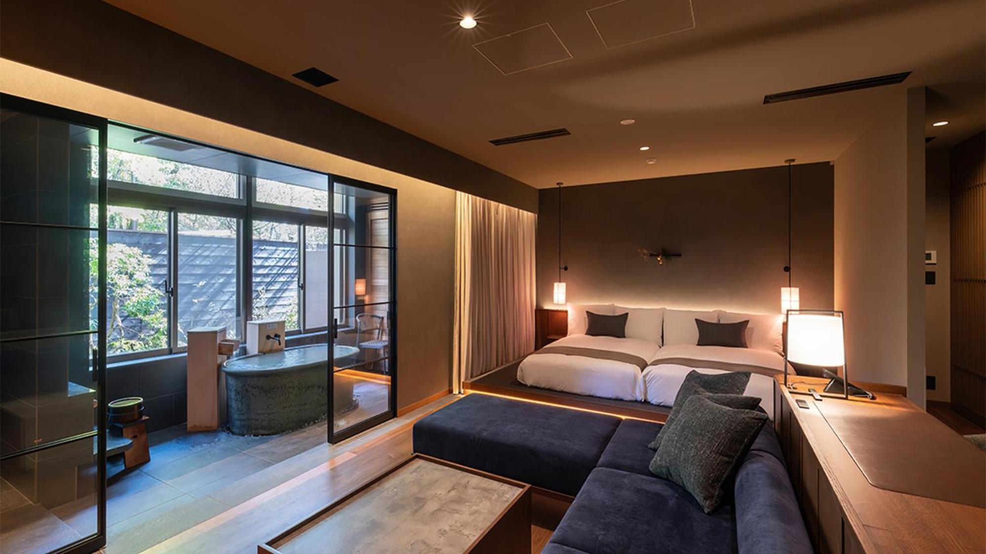 Deluxe Twin With Private Sauna