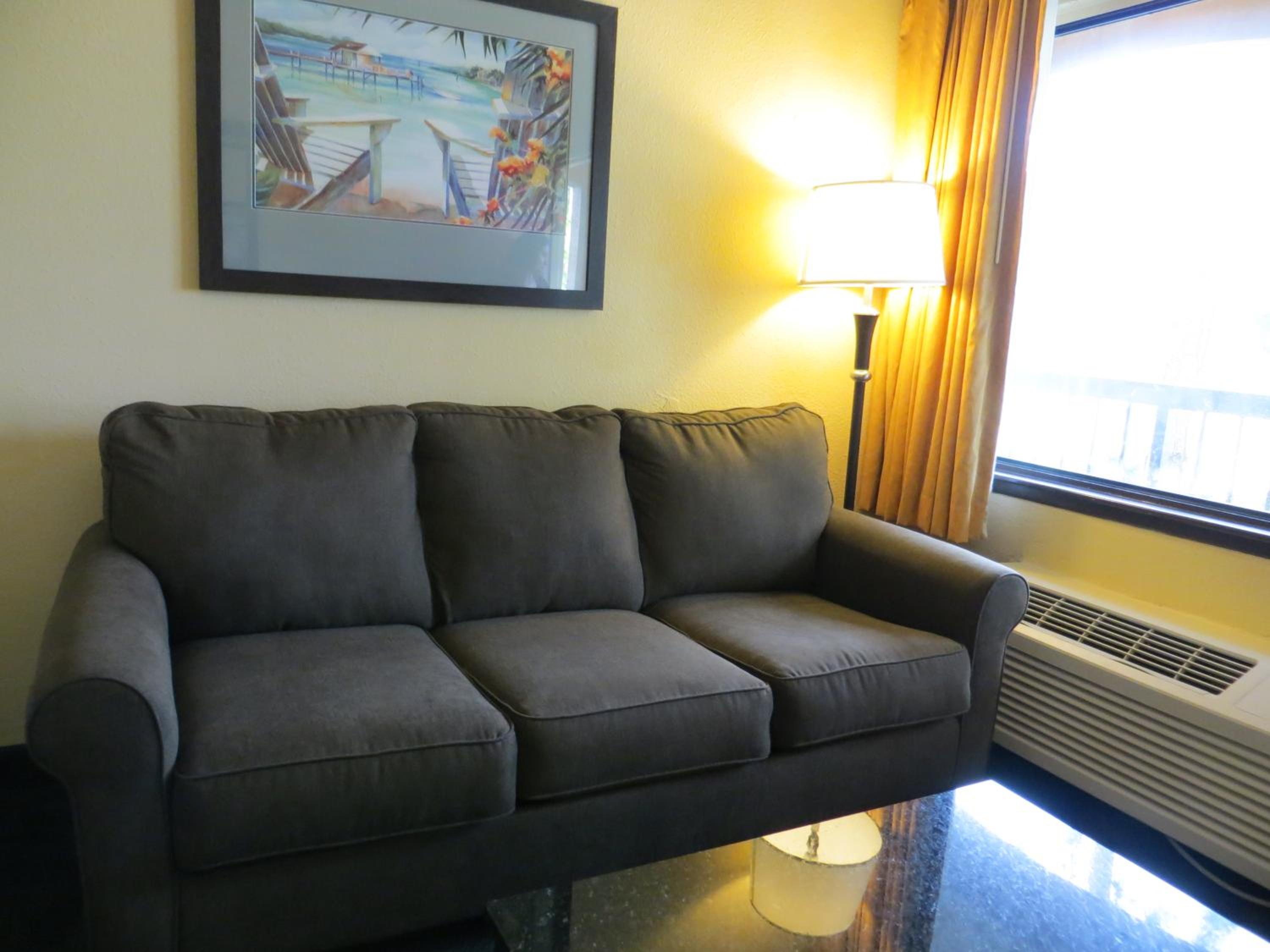 Suite with Two Double Beds with Sofa Bed - Pool View
