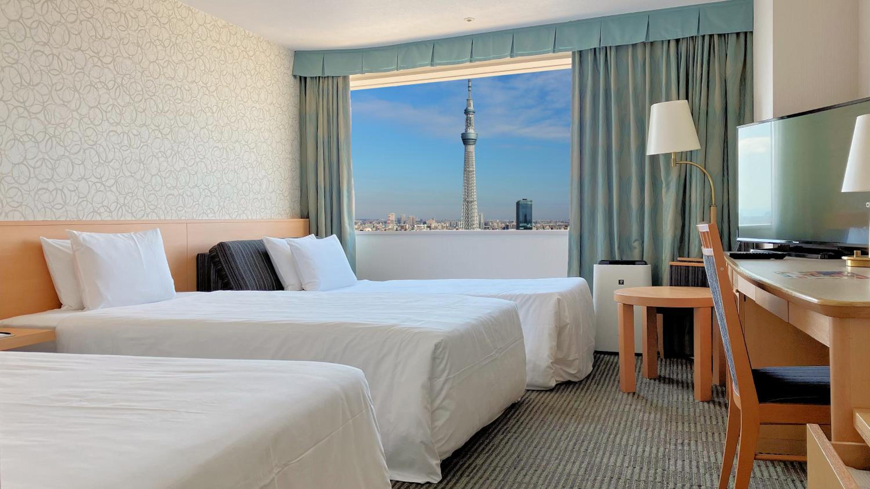 Twin Room with Sofa Bed - Tokyo Sky Tree View - Non-Smoking