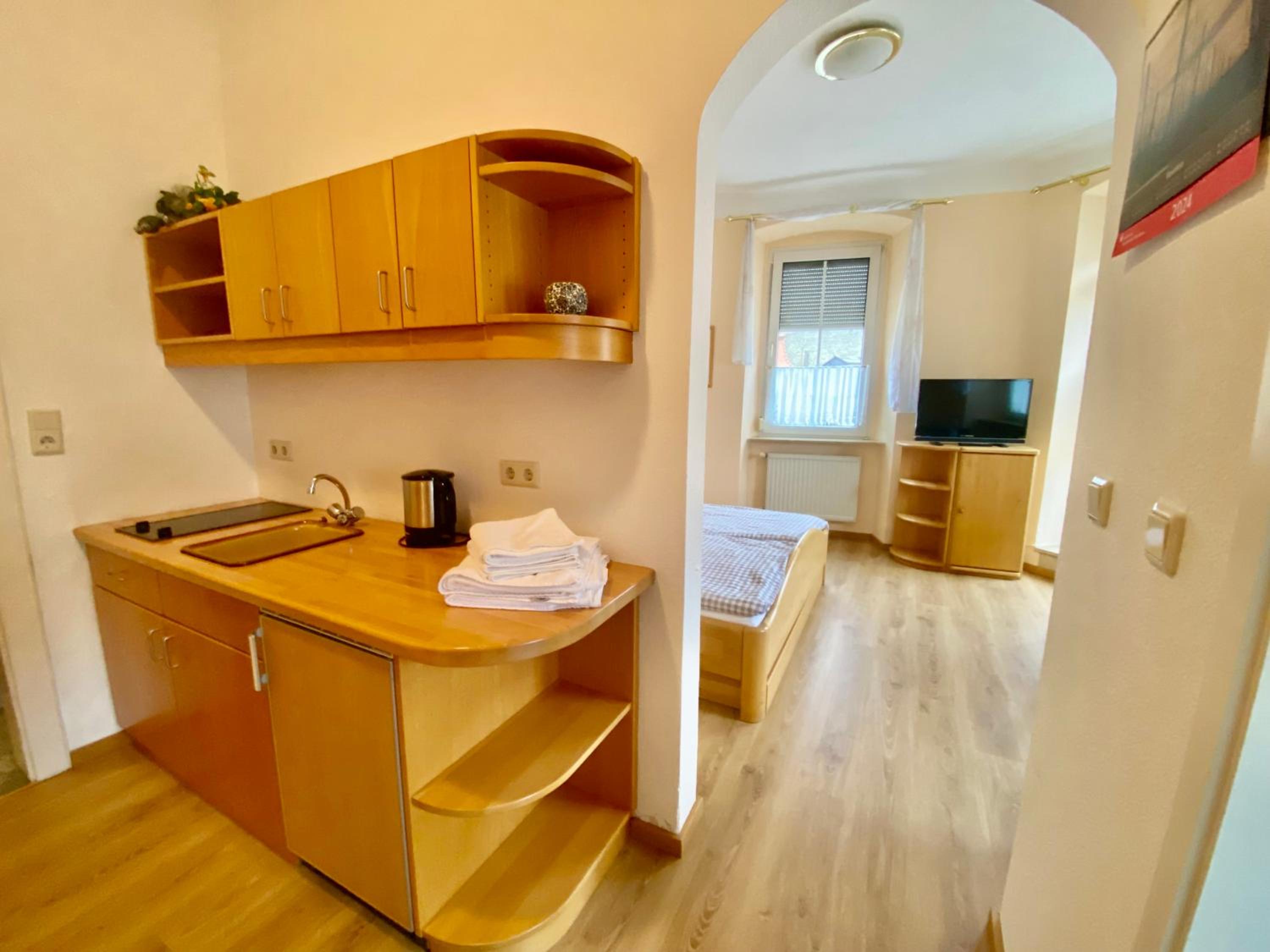One-Bedroom Apartment with Balcony