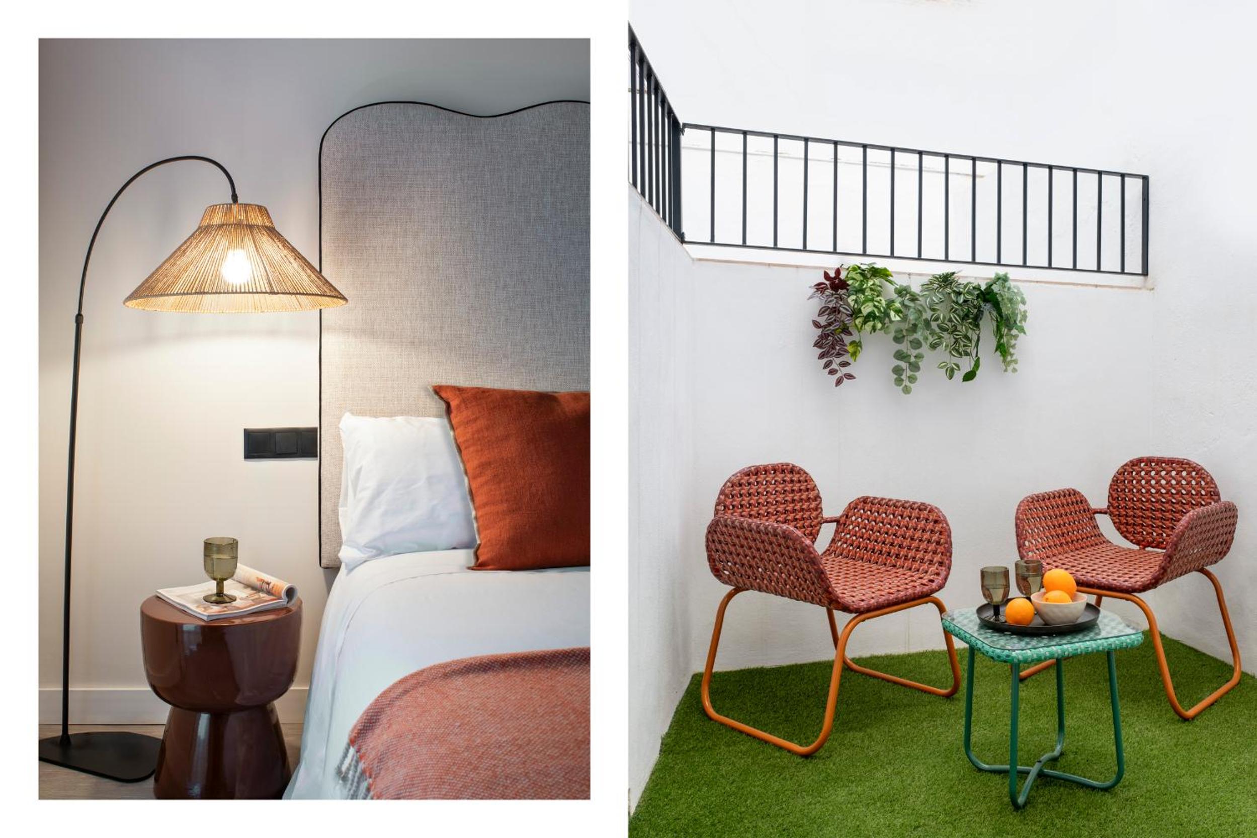 One-Bedroom Apartment with courtyard