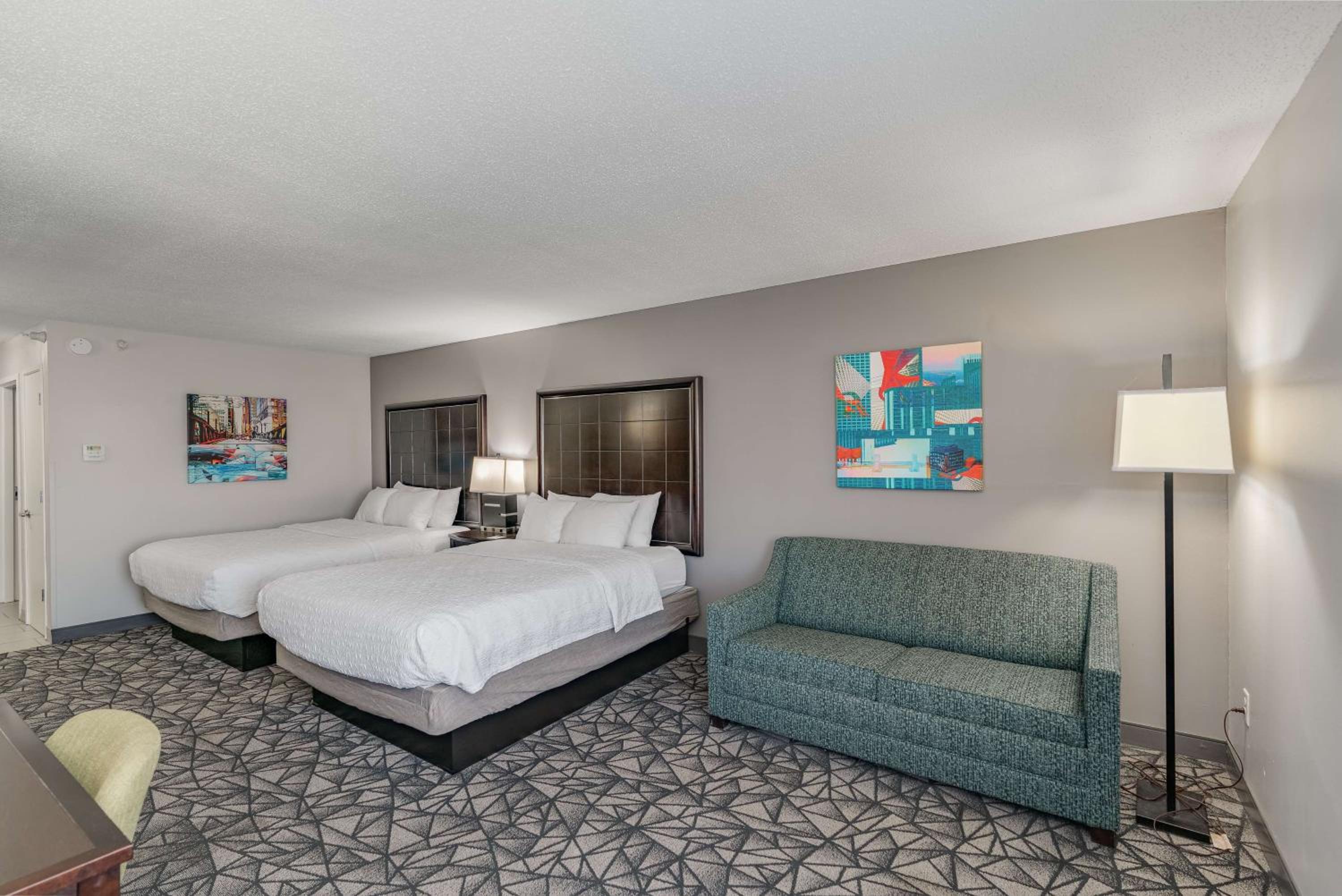 Queen Room with Two Queen Beds and Sofa Bed - Non-Smoking - Photo 1