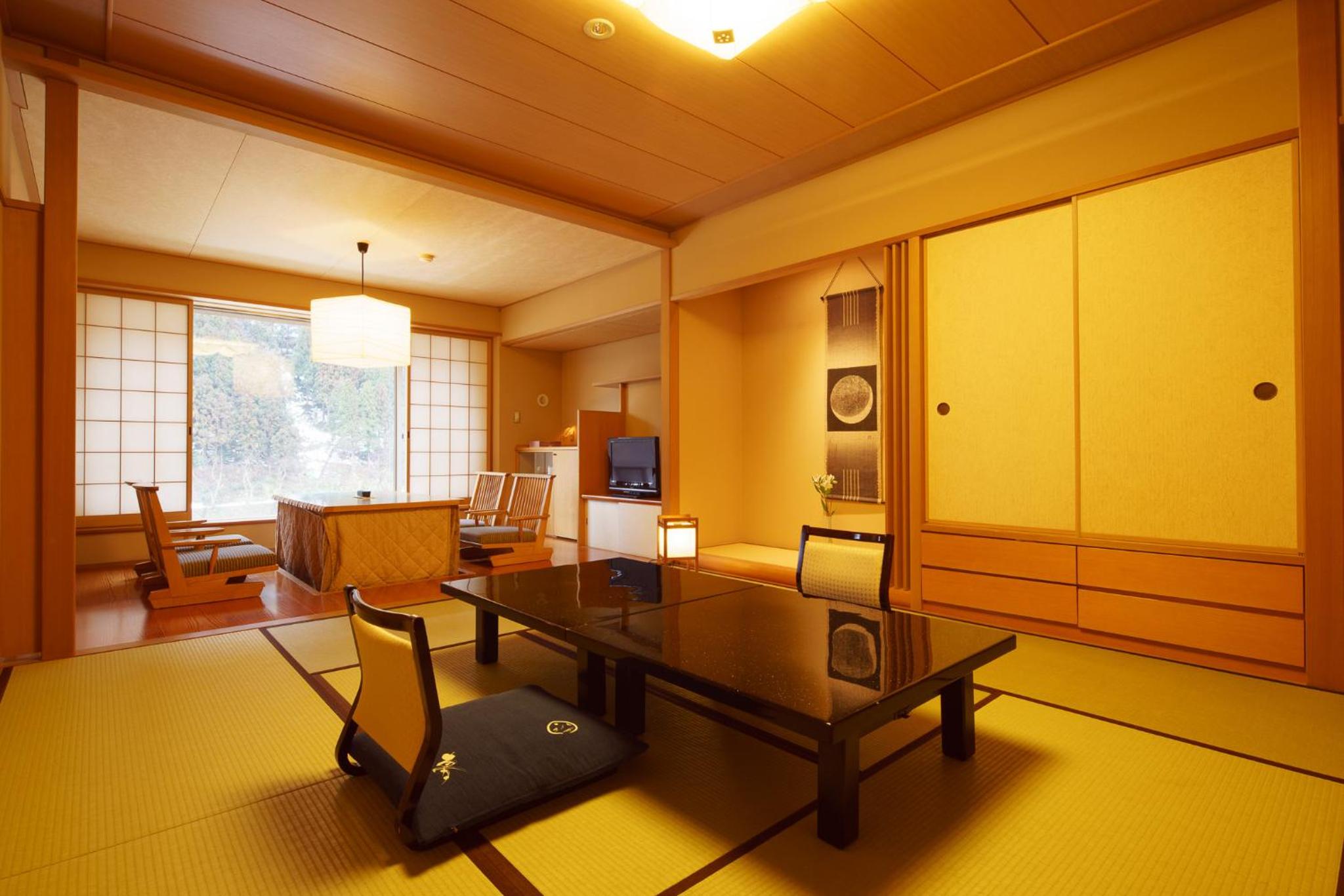 Japanese-Style Room with Open Air Bath and River View - Non-Smoking