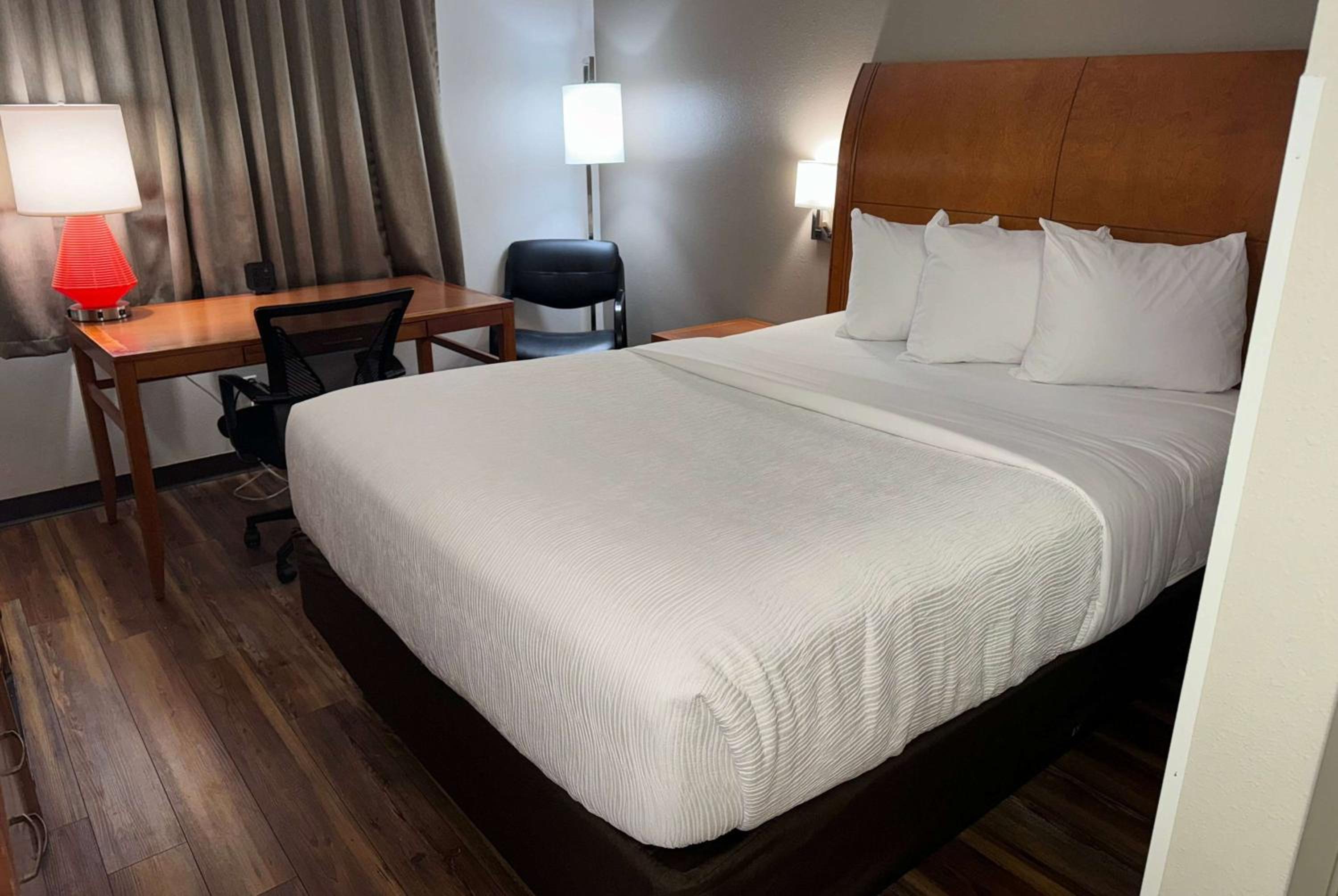 Queen Room with Roll-In Shower - Mobility/Hearing Accessible - Non-Smoking - Photo 1