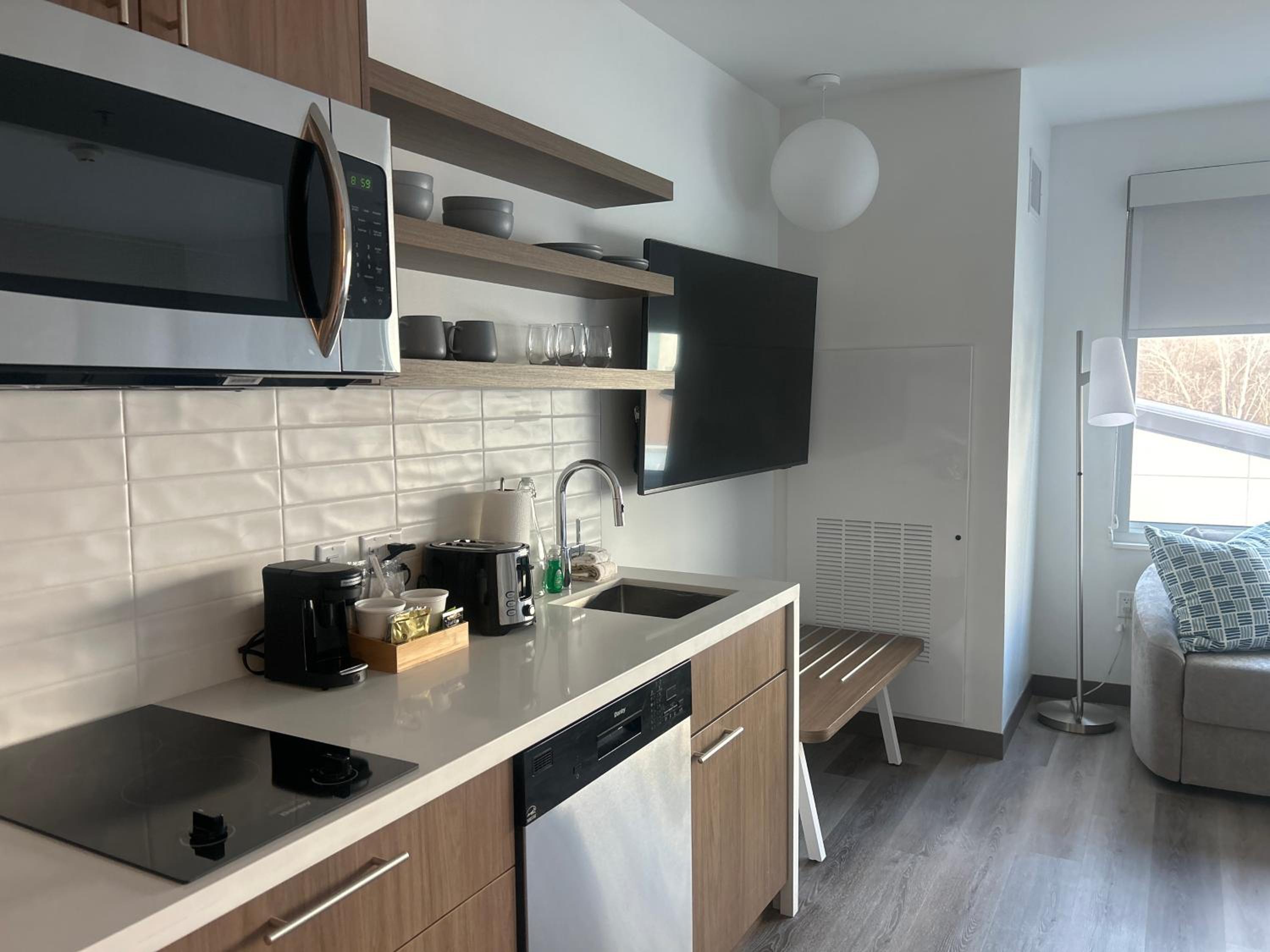 Queen Studio with Sofa Bed and Roll-in Shower - Mobility and Hearing Accessible photo 1