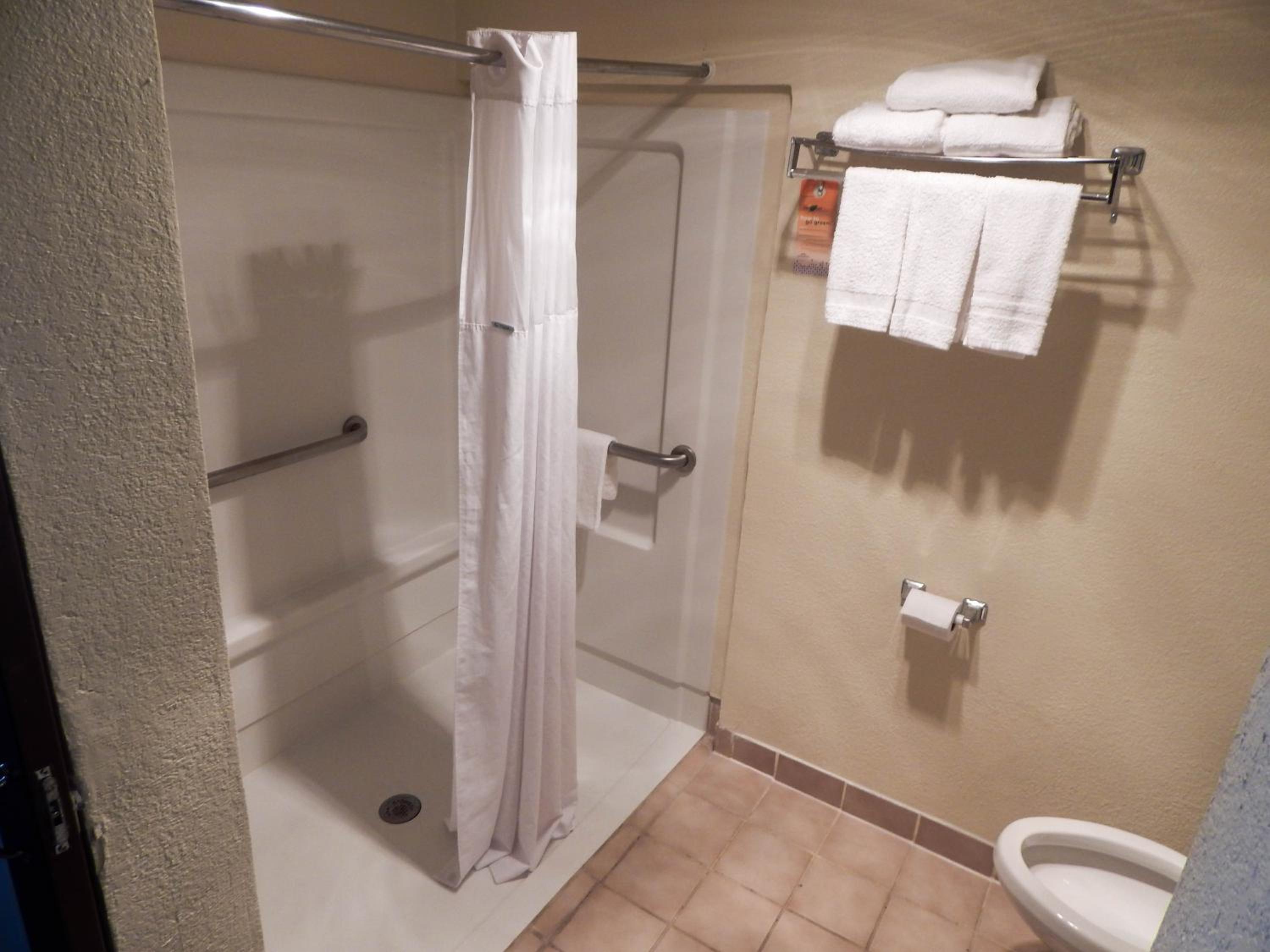 Queen Room with Two Queen Beds and Roll-In Shower - Mobility/Hearing Accessible - Non-Smoking - Photo 5