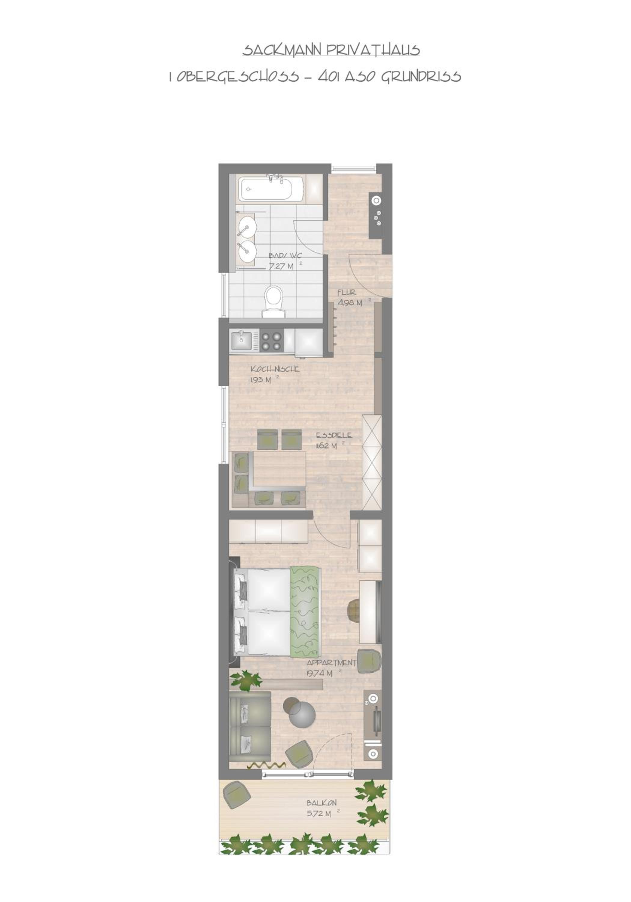 Superior Apartment with Balcony - Photo 7