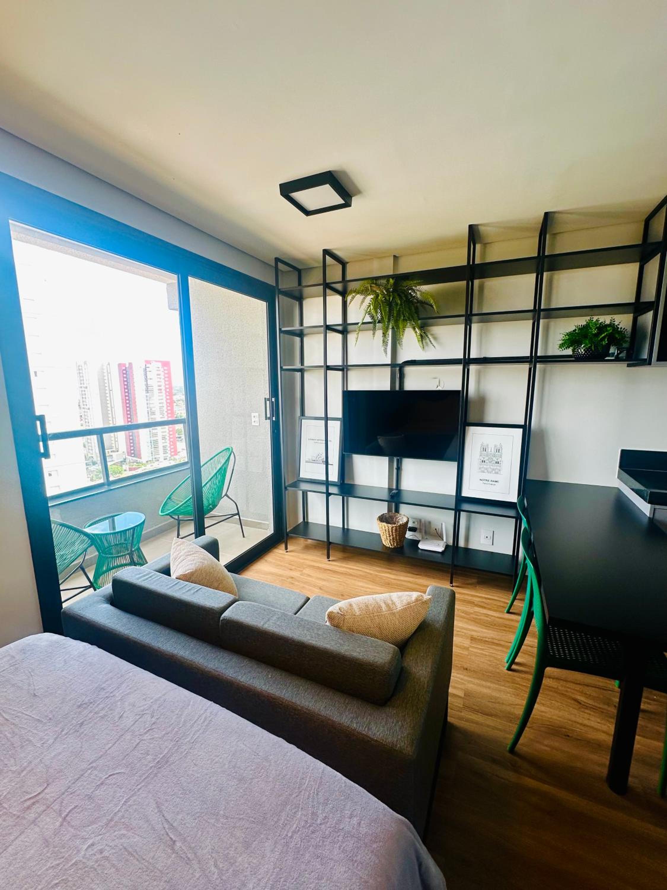 Studio Apartment with Balcony
